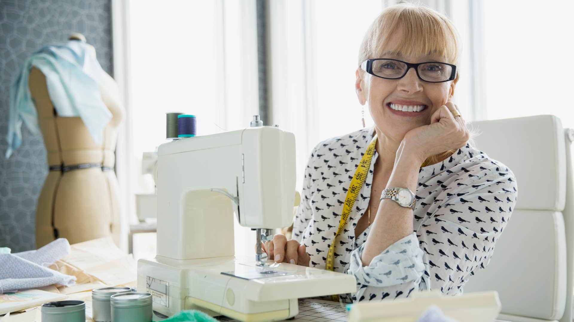 boomer woman knows how to sew