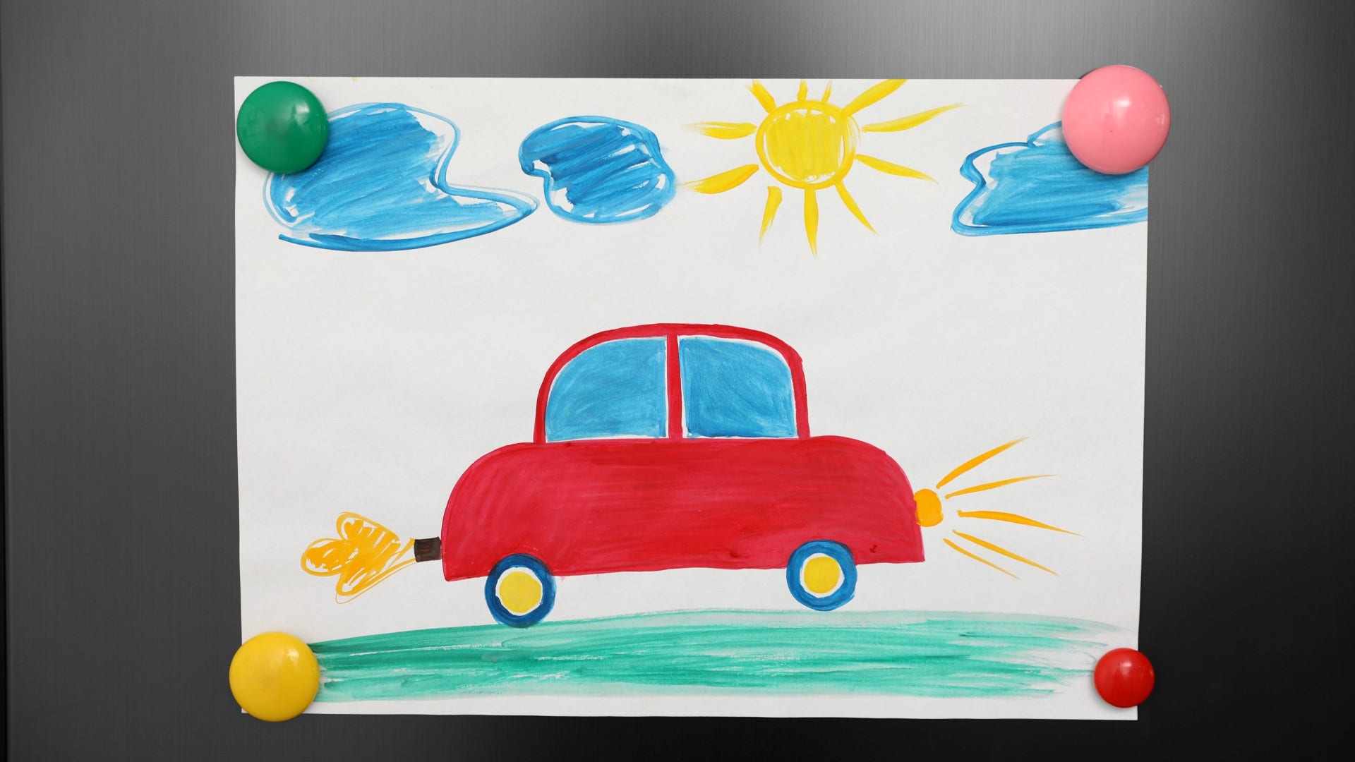 childhood artwork a sentimental person holds onto