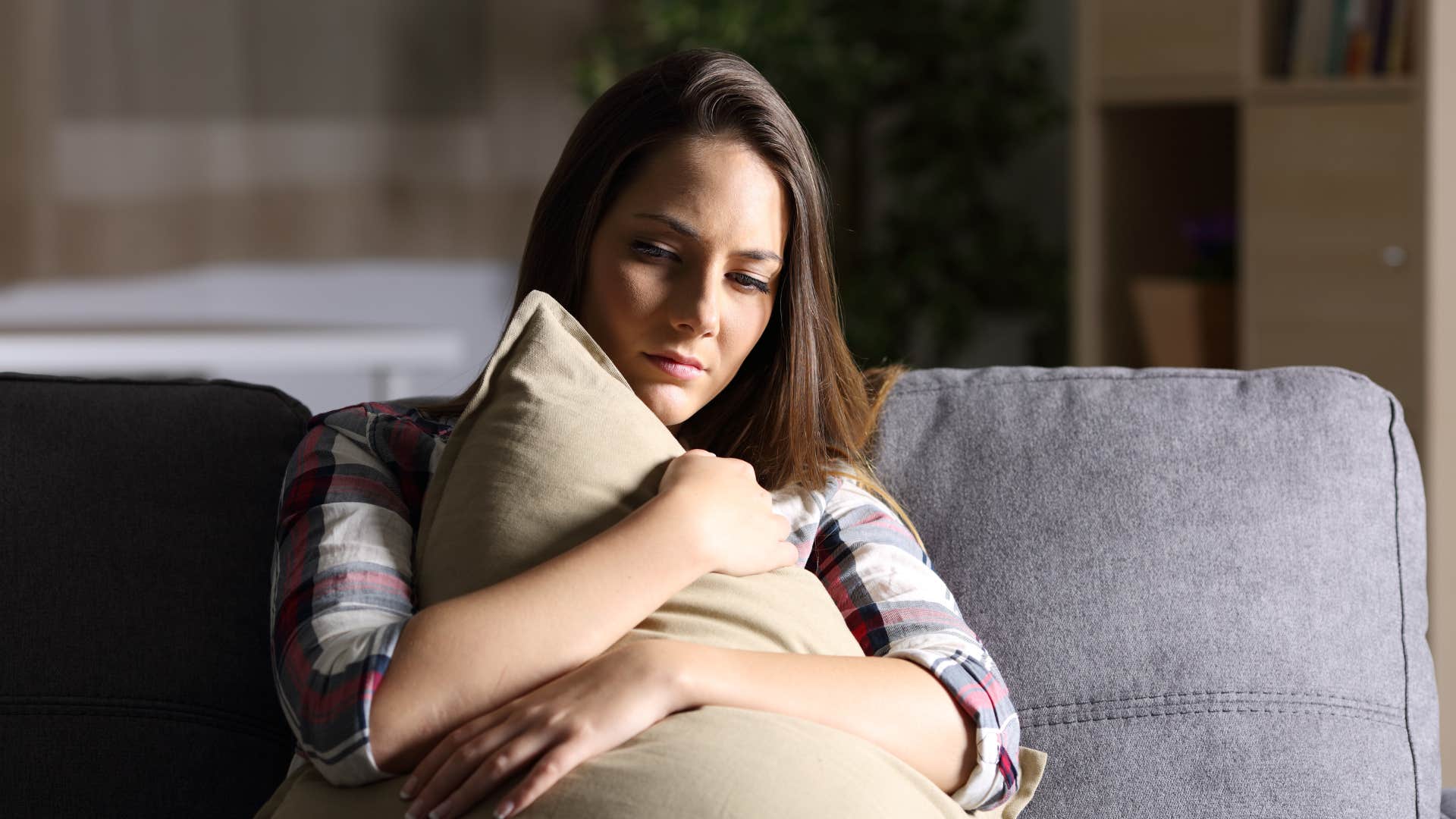 woman coping with alone time while partner is away