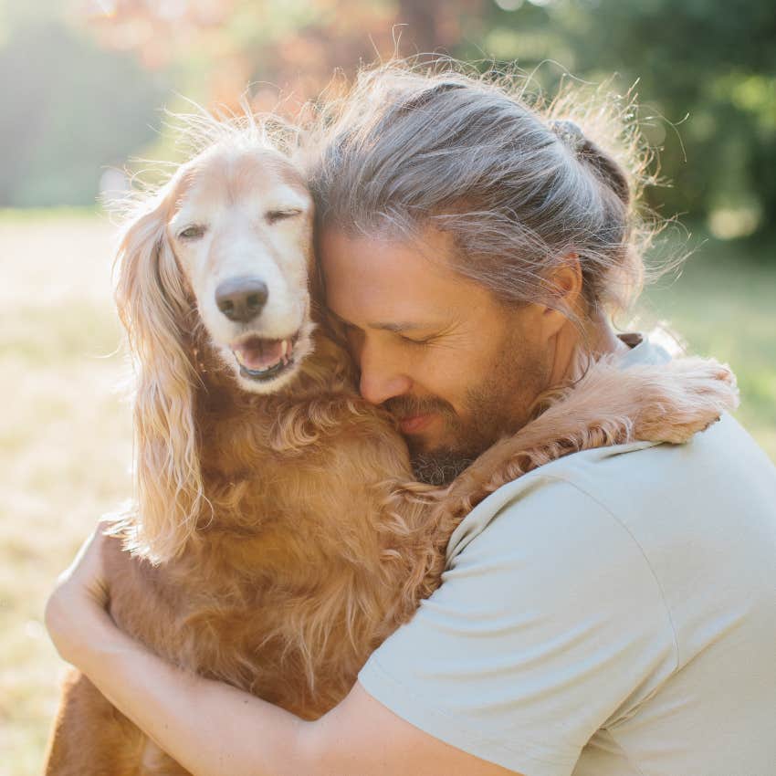 man finding happiness despite feeling weird about everything going on in the world