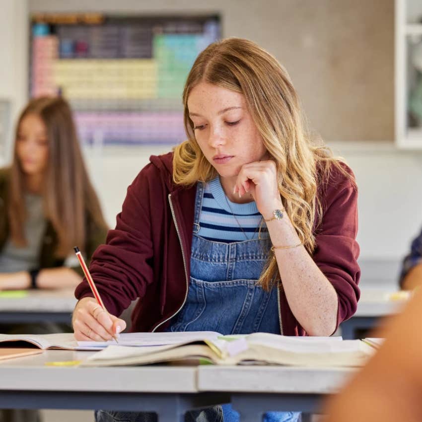student studying harder than peers trait of ivy league material