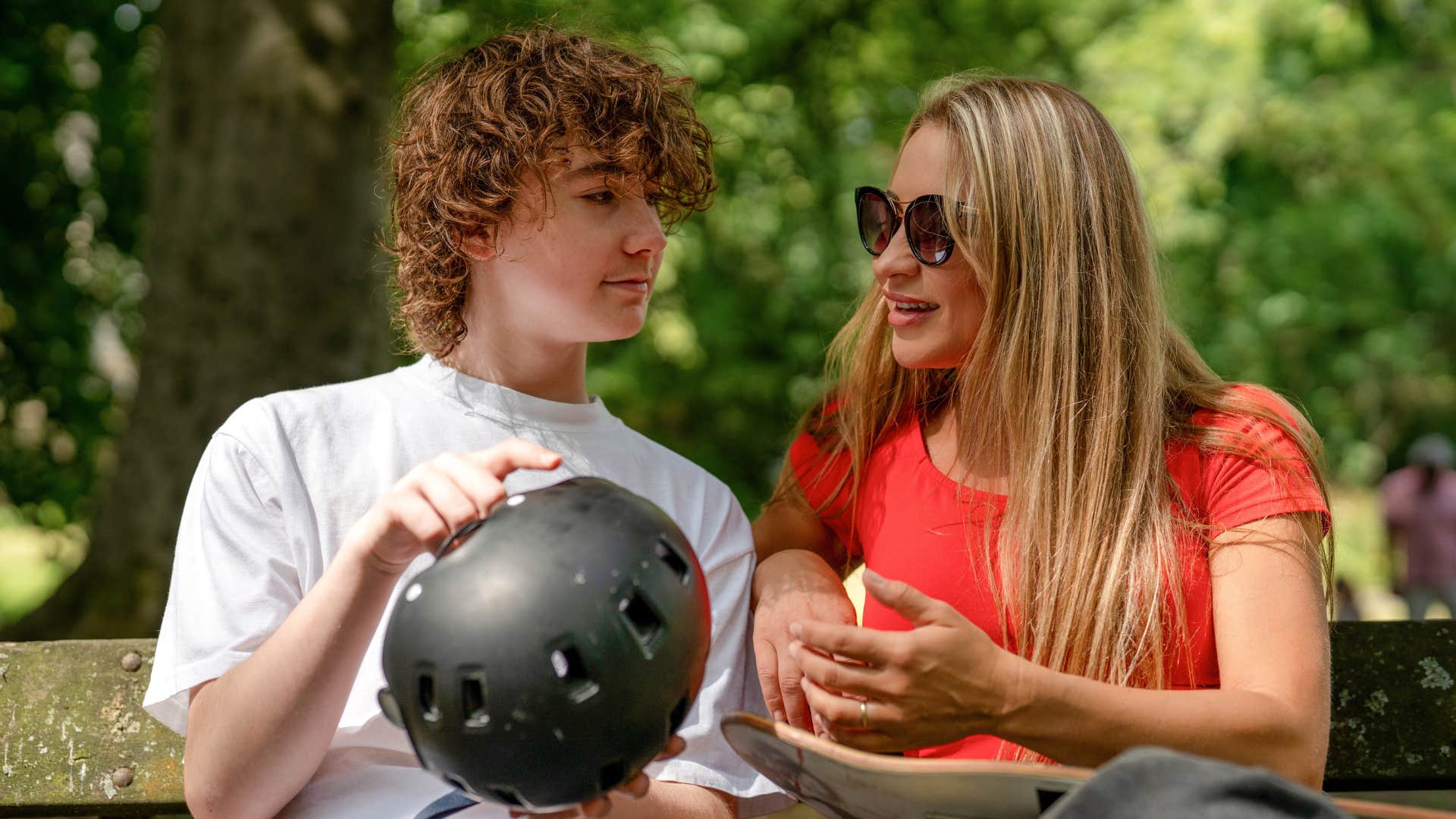 teen boy whose grandparents are annoyed his parents place less emphasis on religion