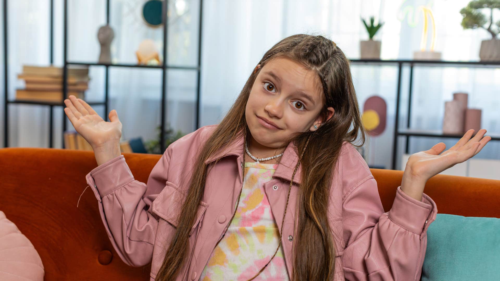 little girl whose grandparents are annoyed that her parents don't teach her traditional manners