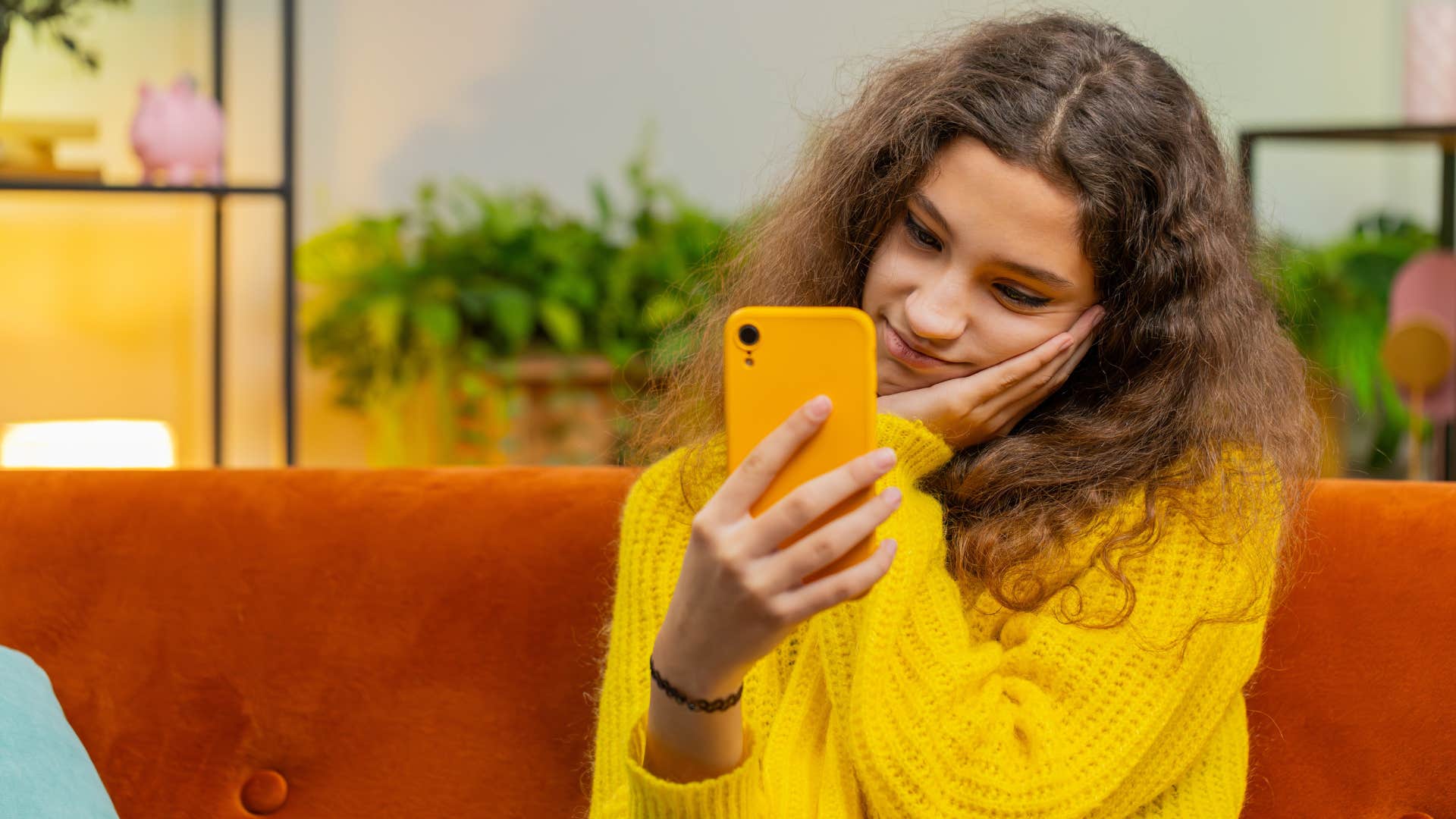 granddaughter whose grandparents are annoyed that she gets too much screentime