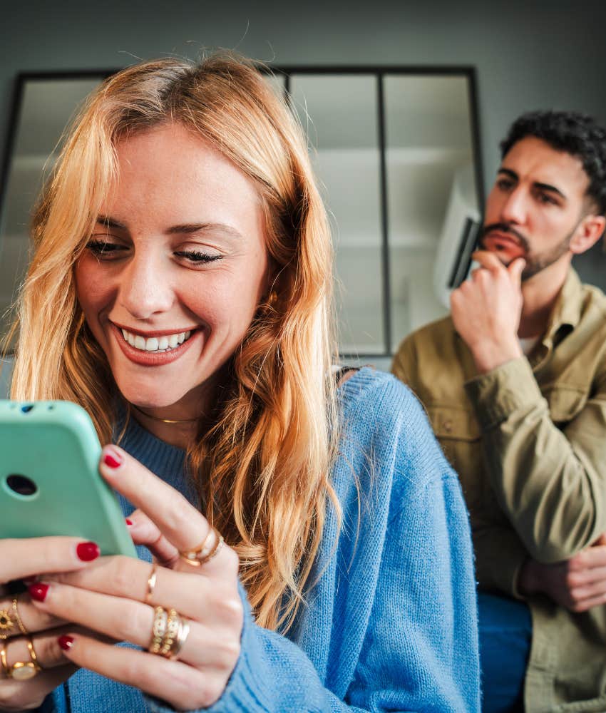 gets jealous habits man hard to deal with