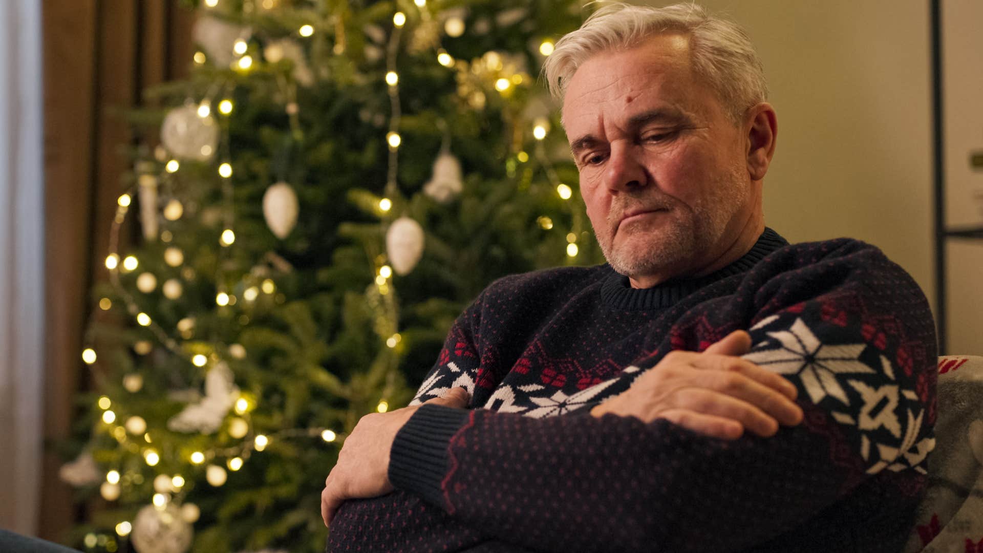 man self-isolating after feeling embarrassed