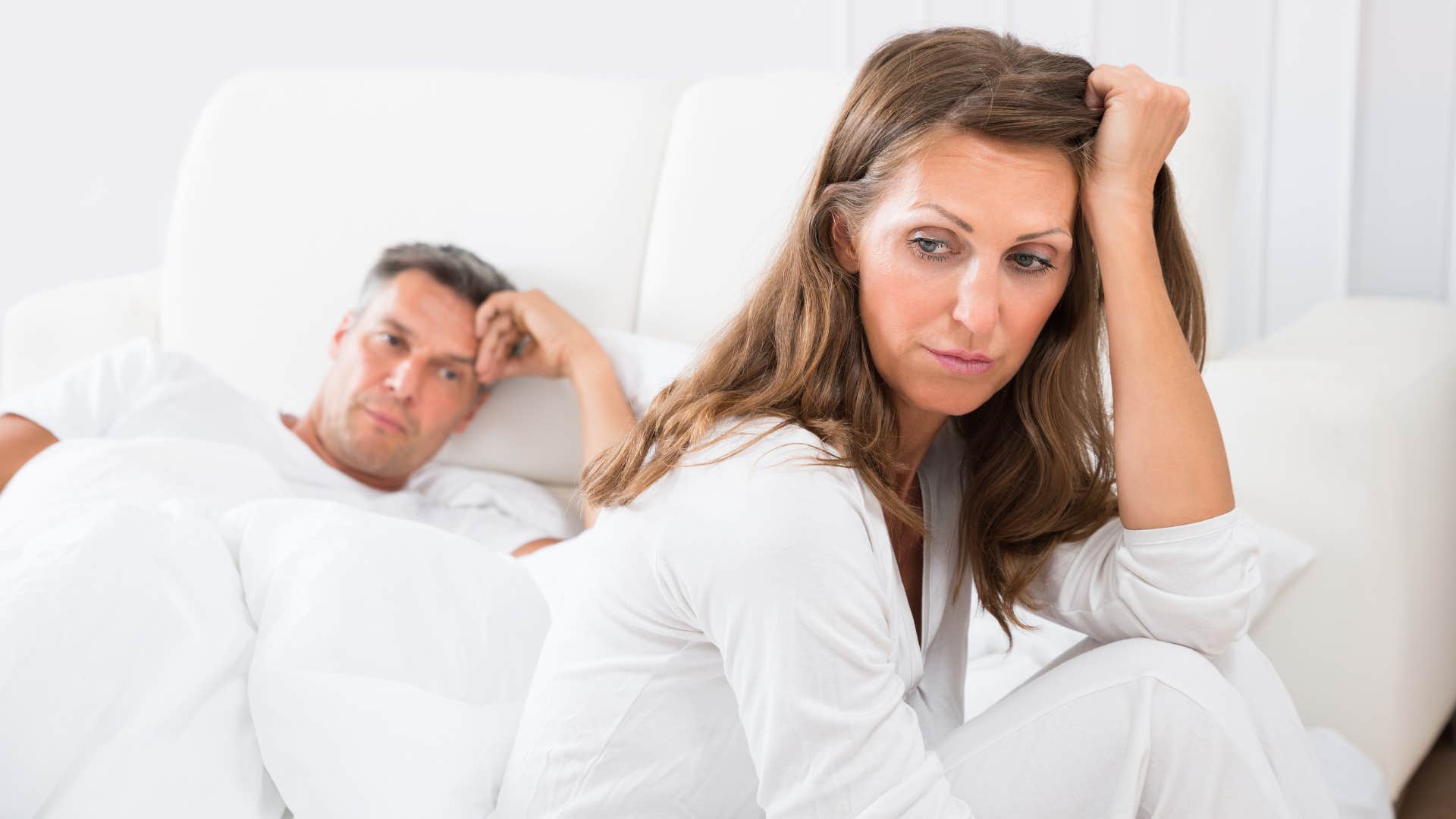 woman who feels drained by her relationship preparing to leave