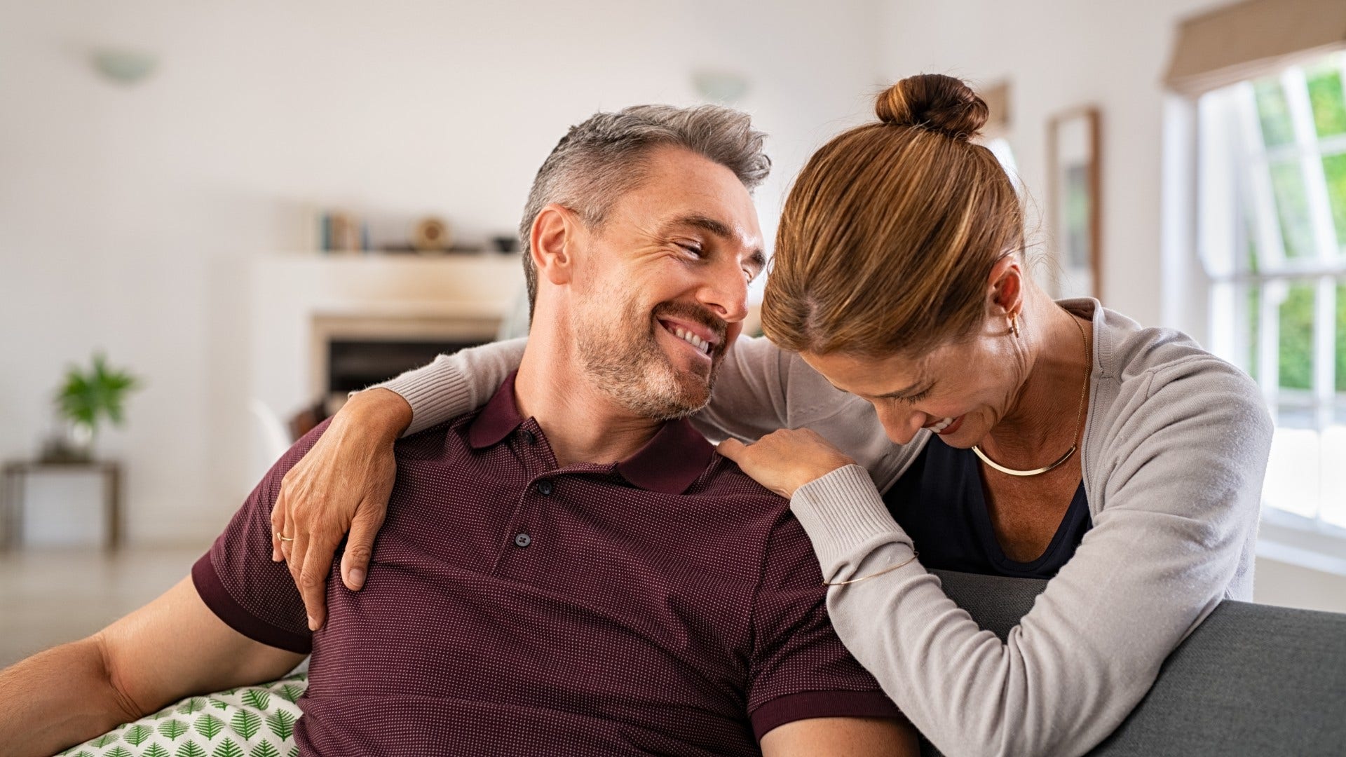 couple who can laugh about embarrassing moments, as they're probably solid