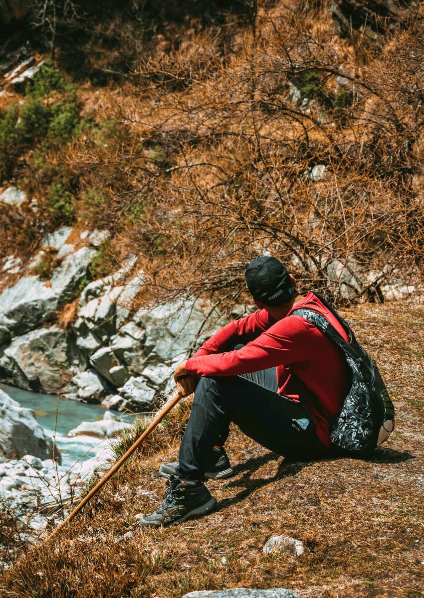 go on nature immersion when you're secretly burned out