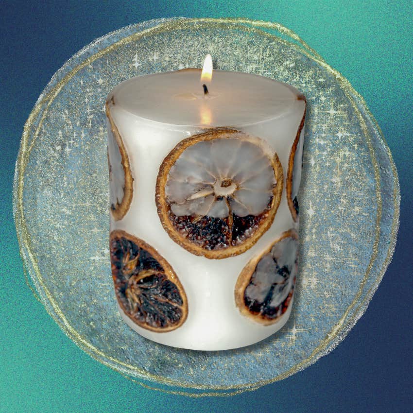 intentional candles weekend craft manifest luck abundance