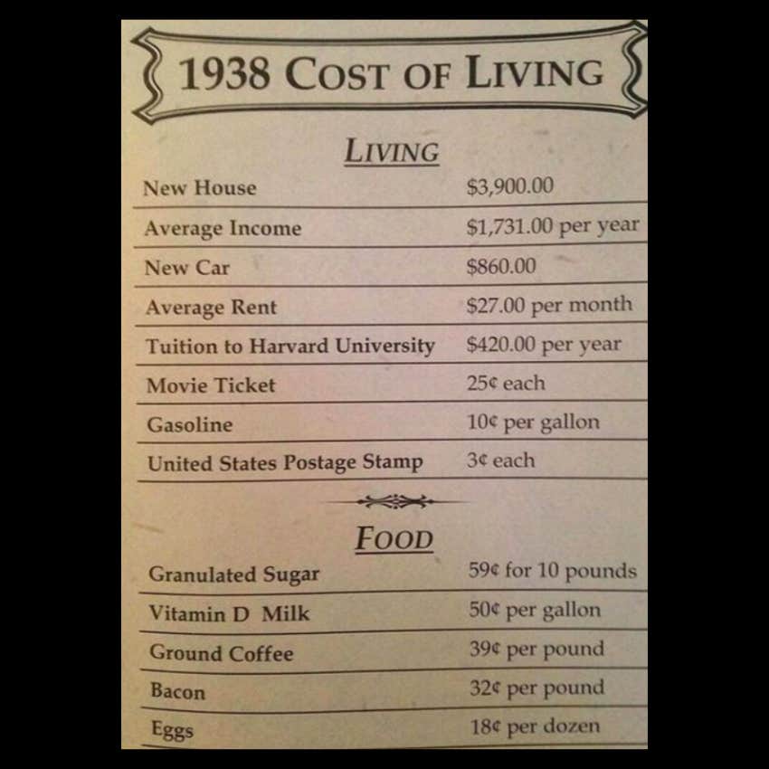 man calculates minimum wage should be cost living 1938