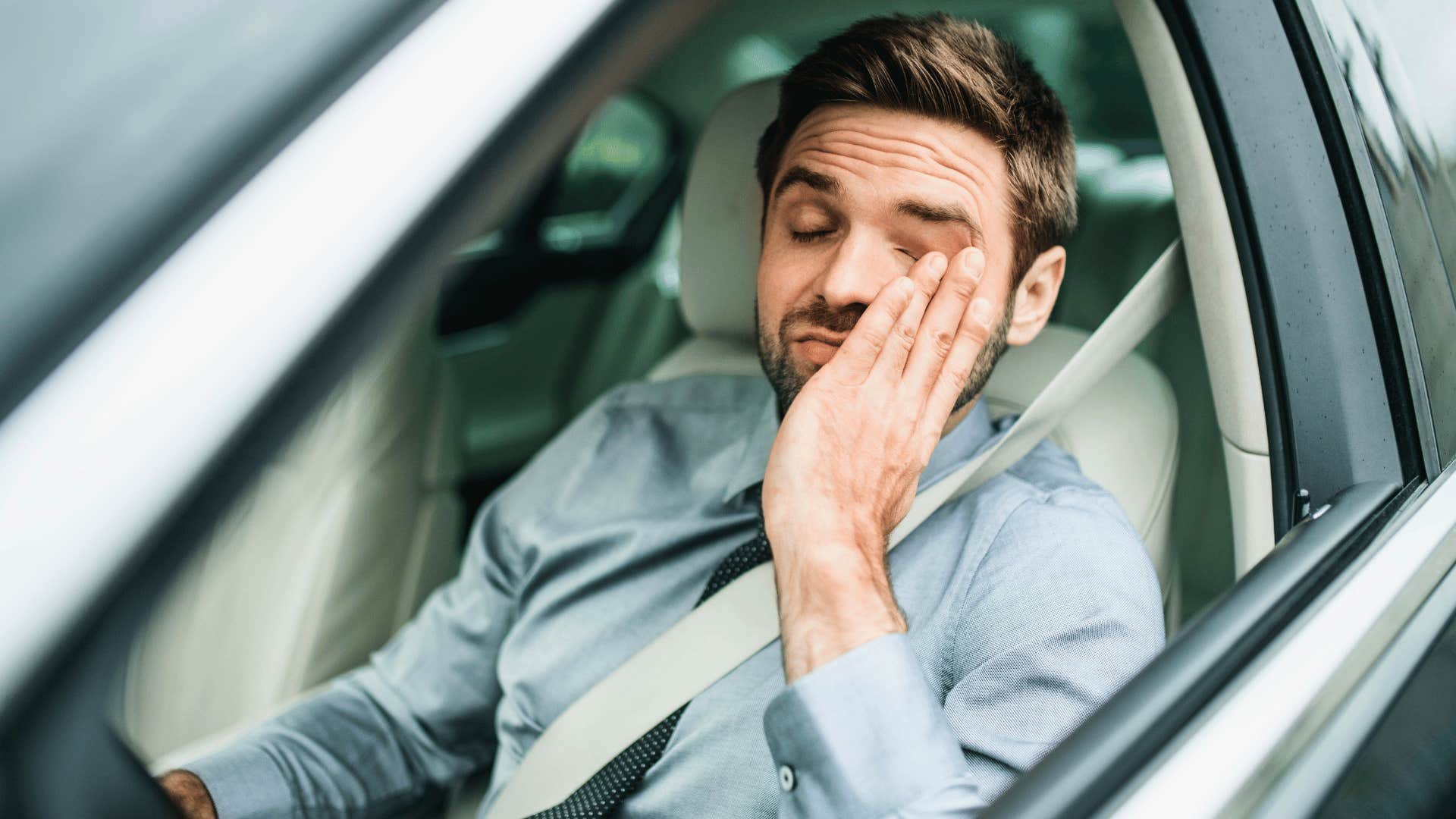 man fearing not being able to shift mindsets when coming home