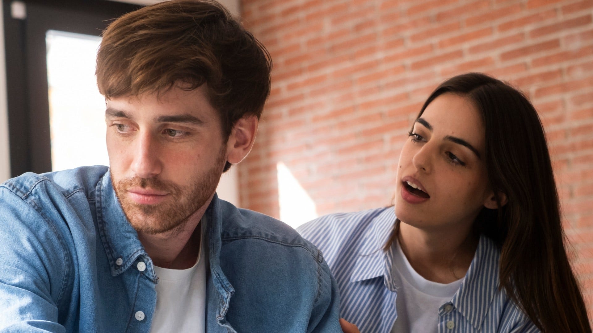 man who is less talkative because he feels drained by his relationship