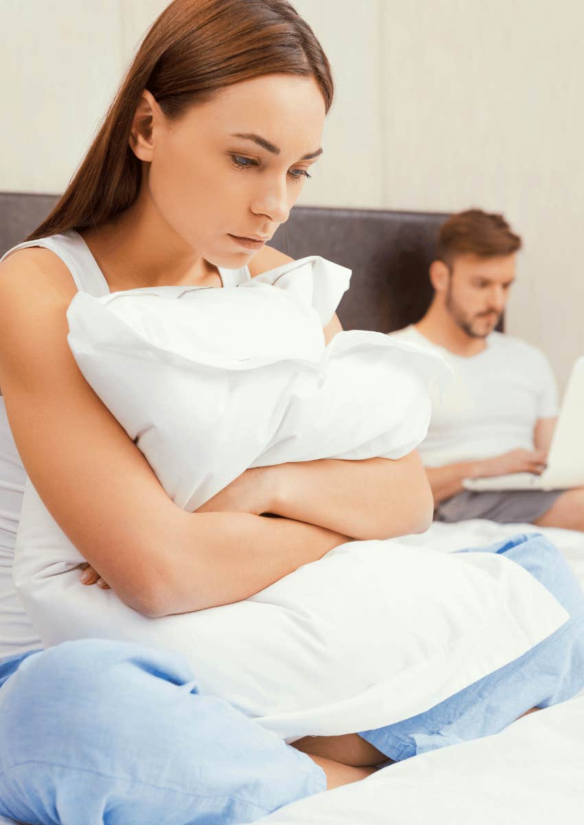 man making a woman feel as though she is not good enough