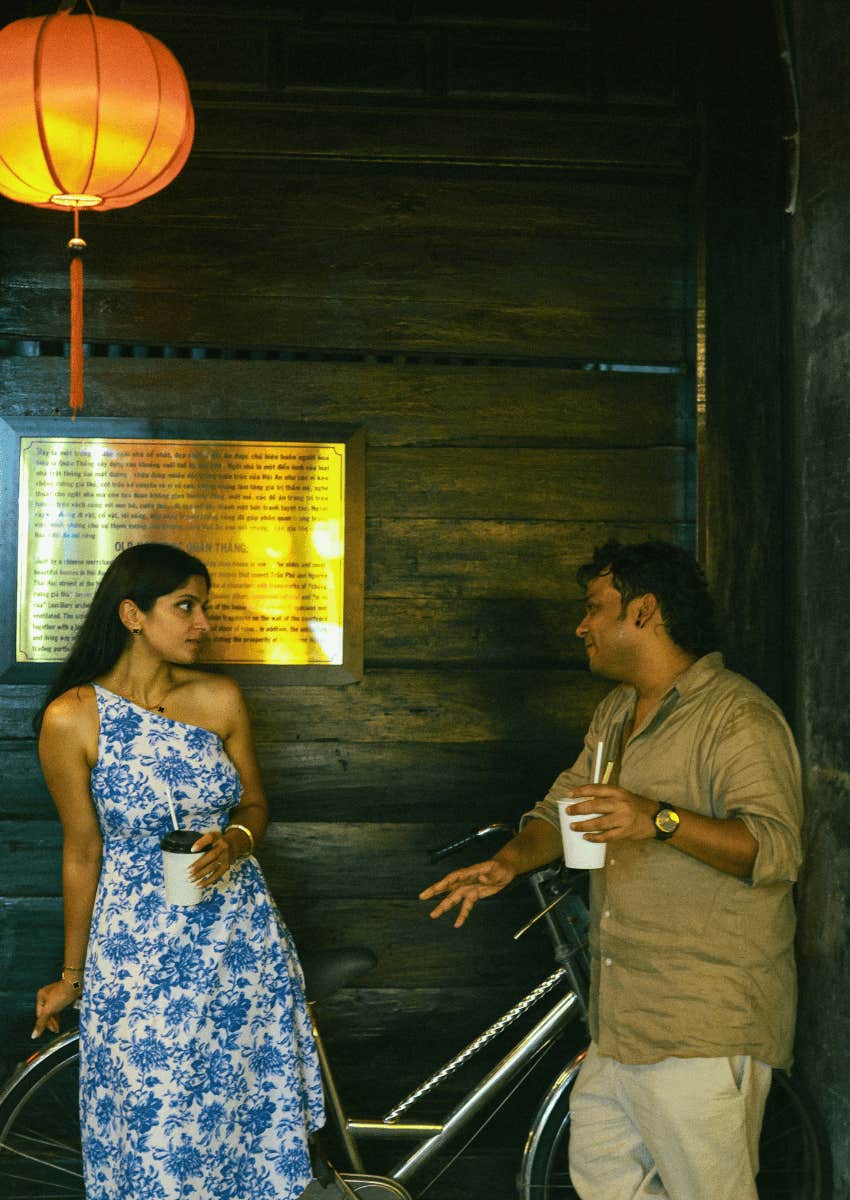 men say they have a good thing going on to sound reassuring