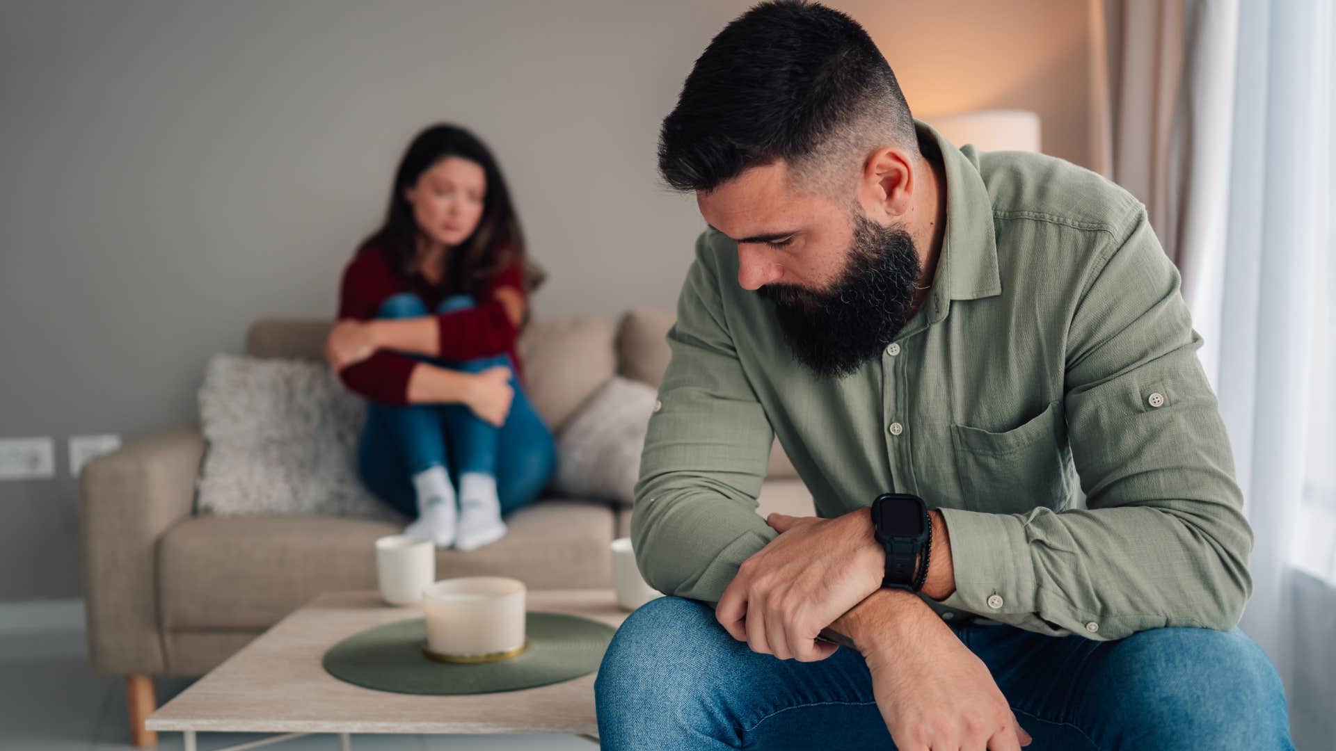 Man who expects partners to clean up their messes.
