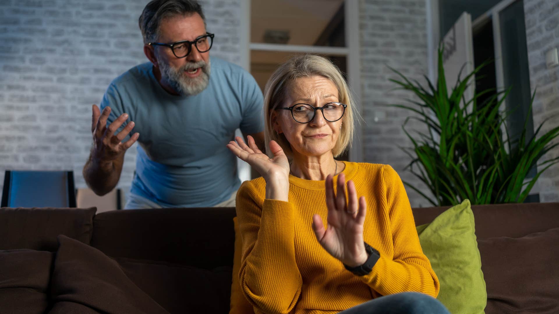 Man who weaponizes providership to be less engaged.