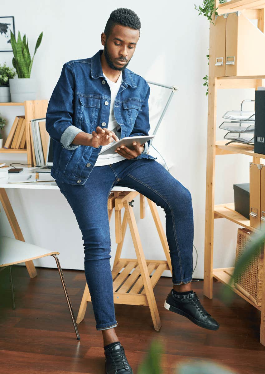 millennial man tackling fears head on