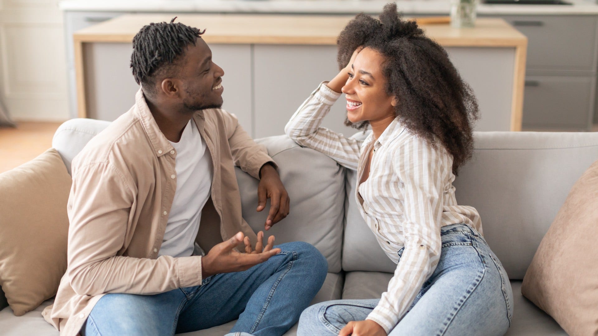 man getting easily attached to woman who expresses appreciation