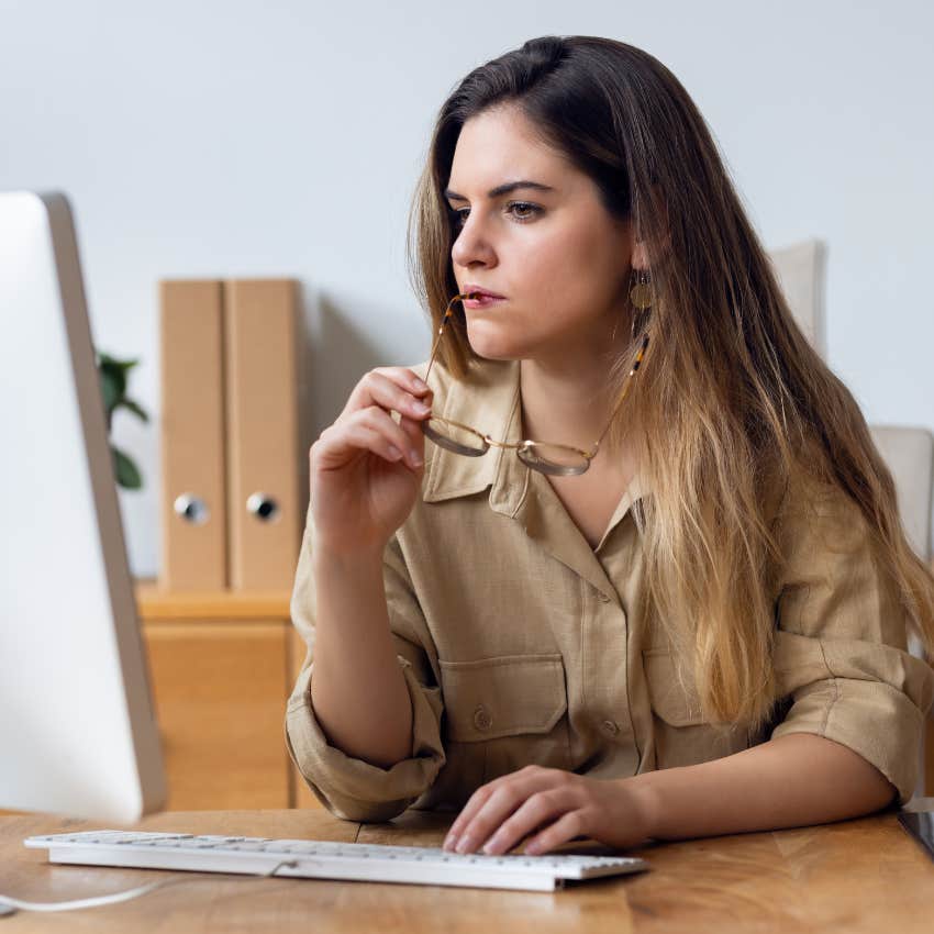 highly intelligent woman who is faster at processing complex information than her co-workers