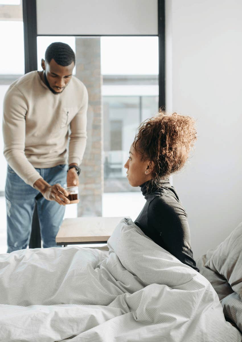 partner taking care of you when things don't go as planned should be appreciated more