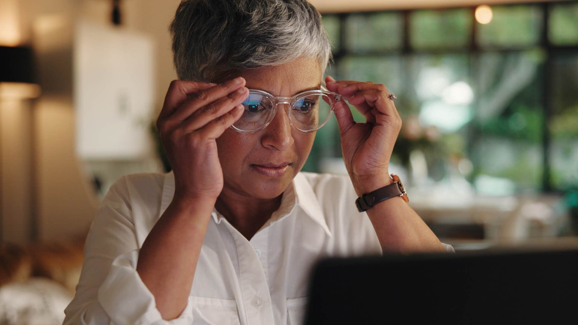 businesswoman who got an email that said just circling back