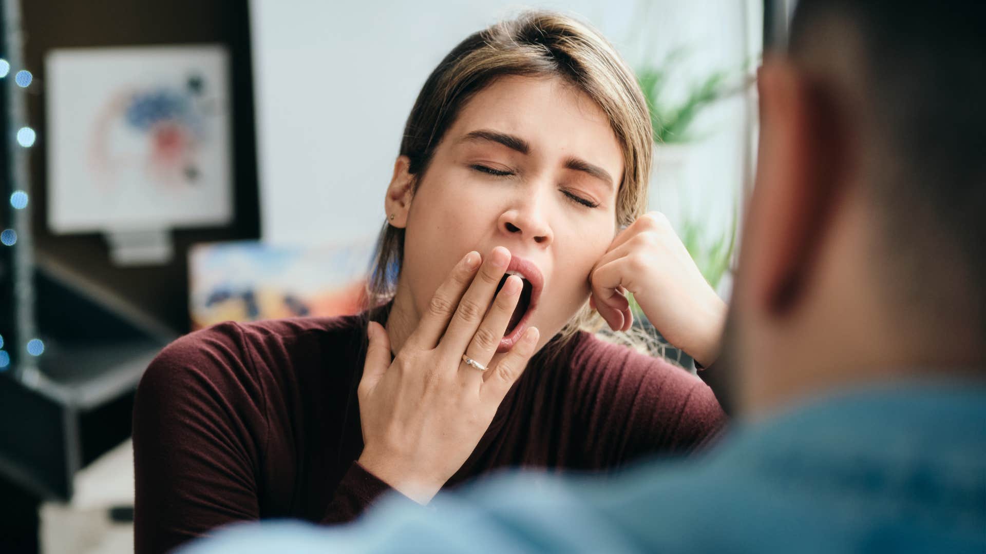 woman who was just told she looks really tired today