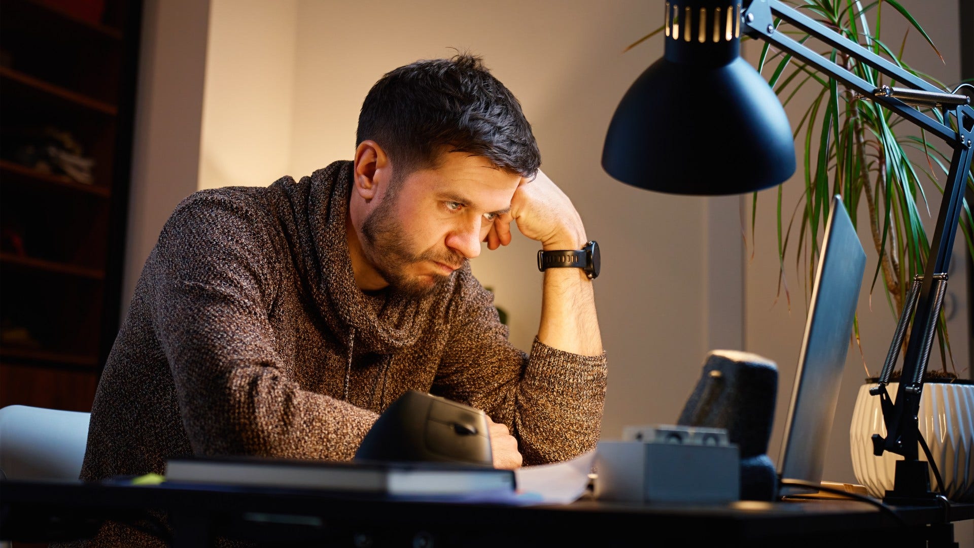 man who was a difficult kid and is resilient under pressure