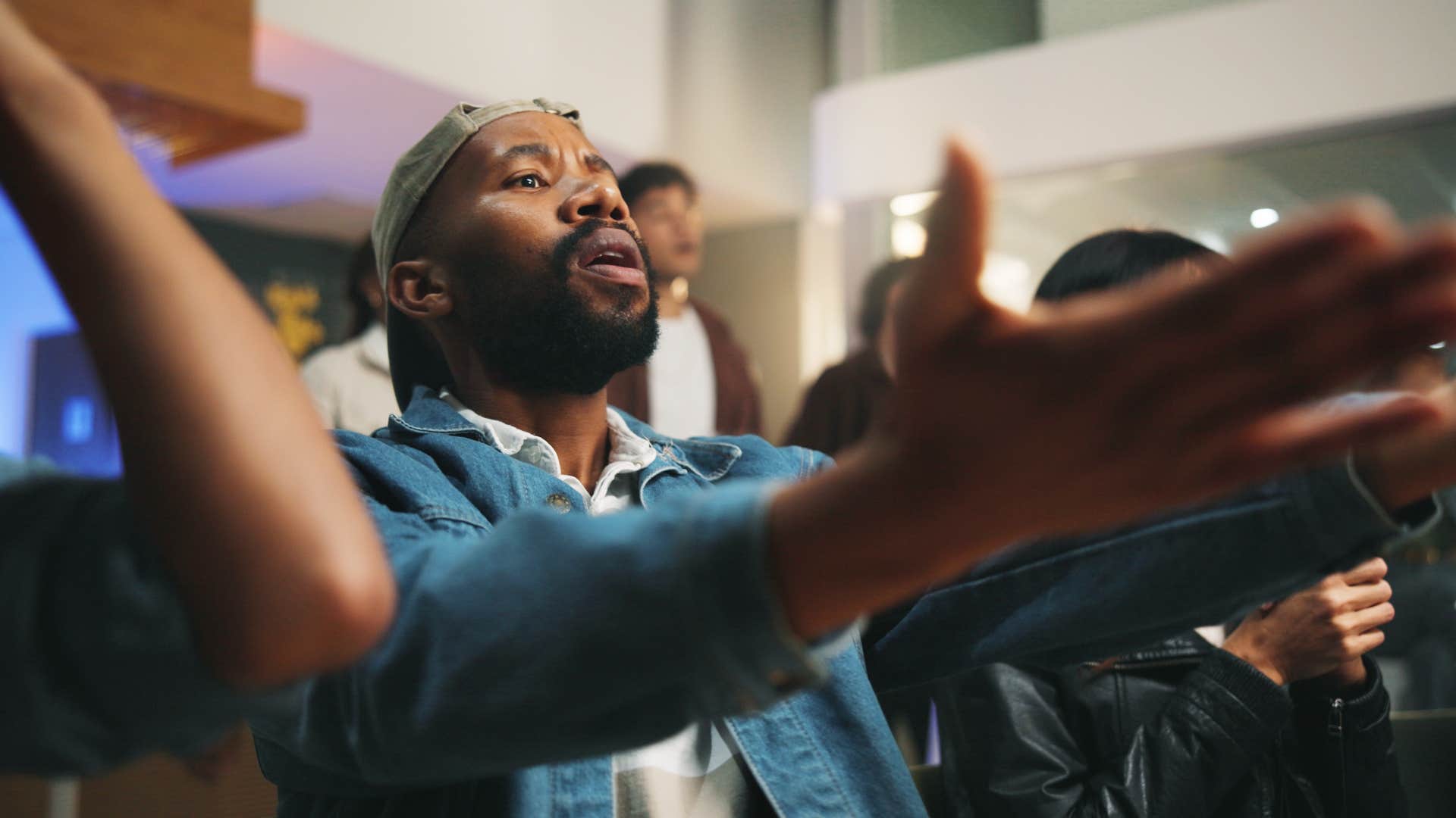 man struggles with social cues and finds himself excluded by his own friends