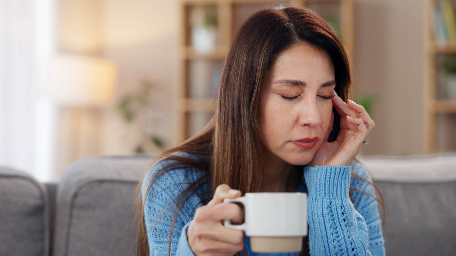 woman who has low tolerance for discomfort who feels less motivated when it's cold outside
