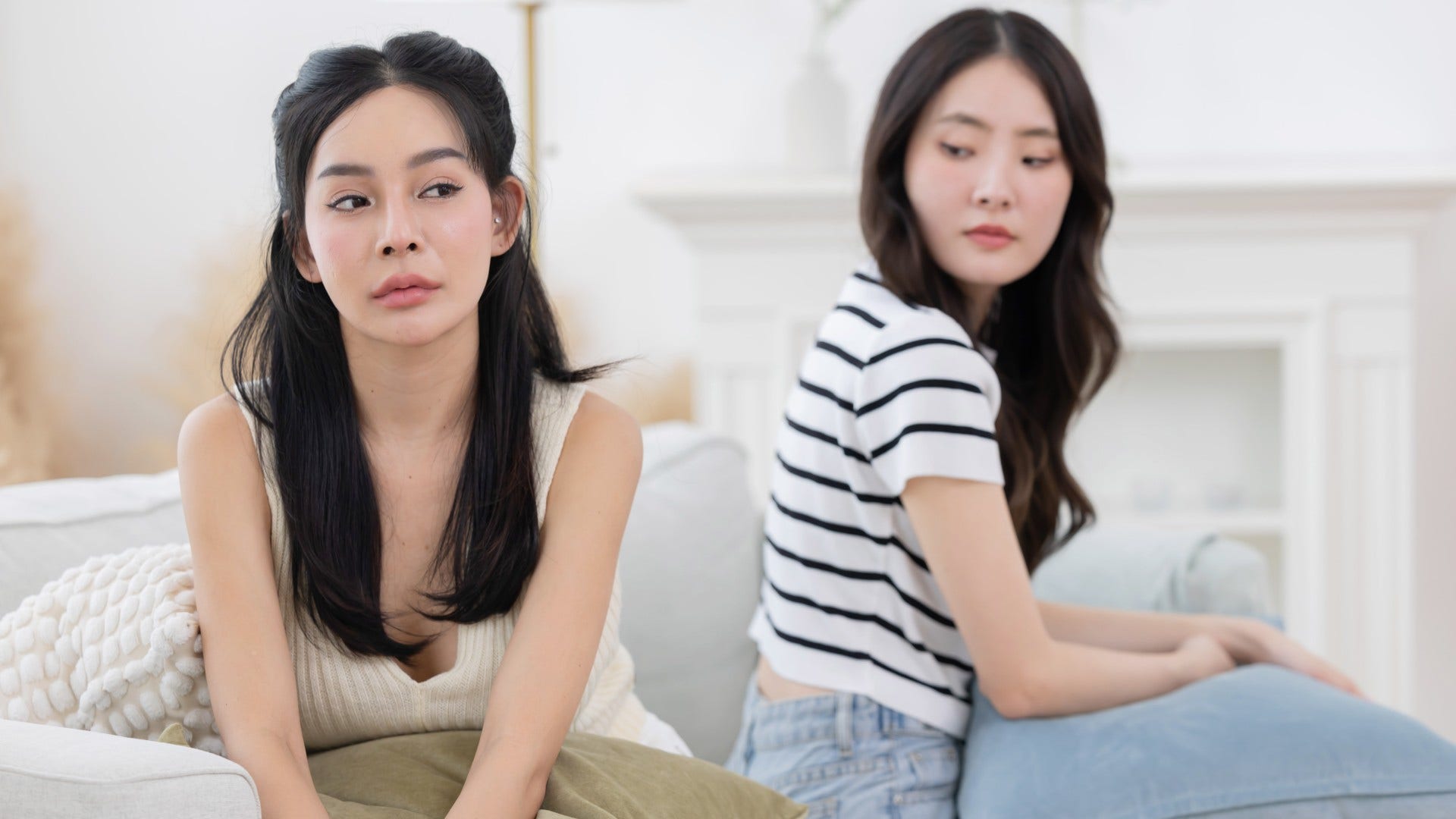 woman who felt like she had to be easy to love growing up avoiding conflict