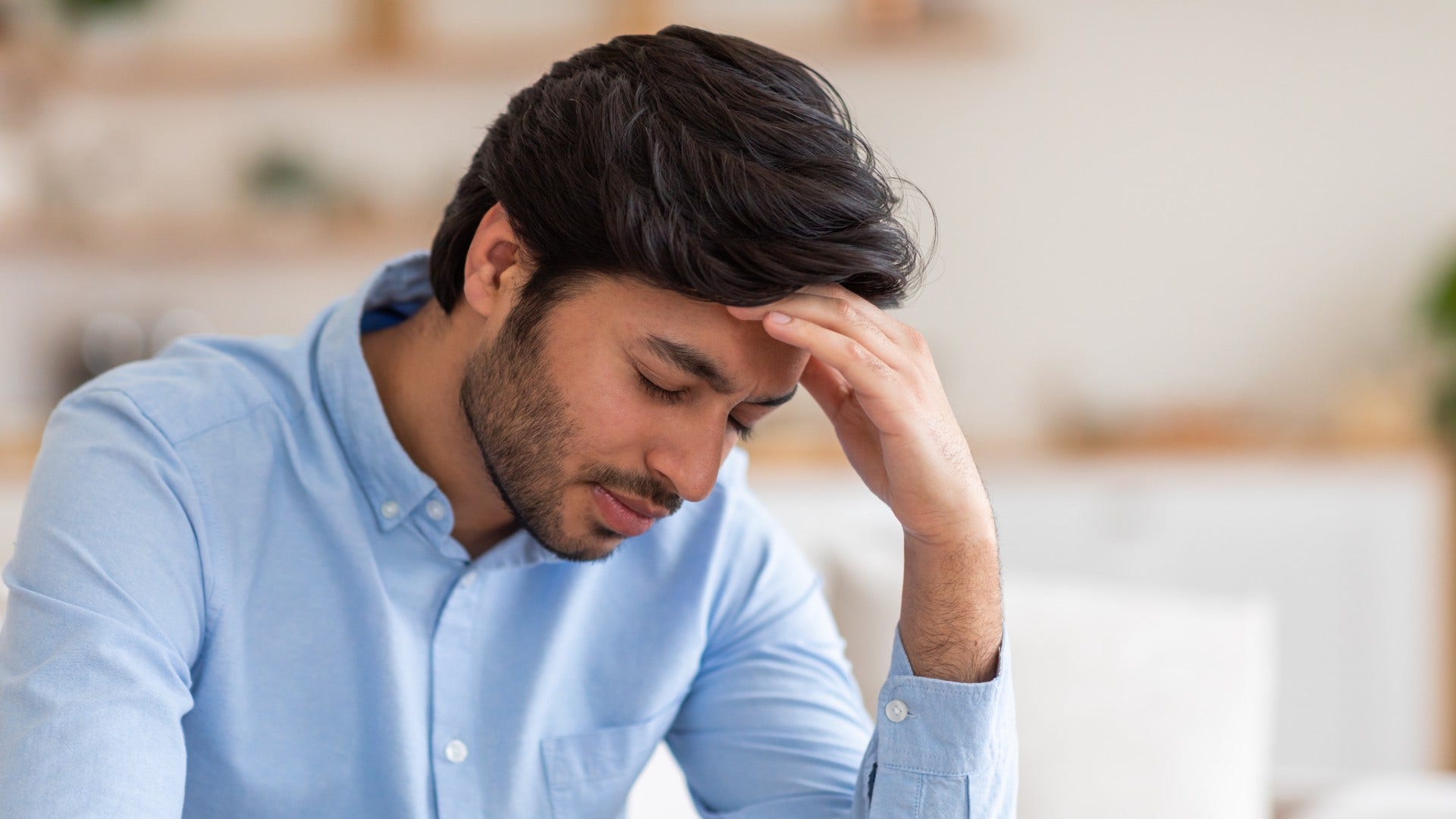 man who felt he had to be easy to love growing up feels uneasy when someone loves him