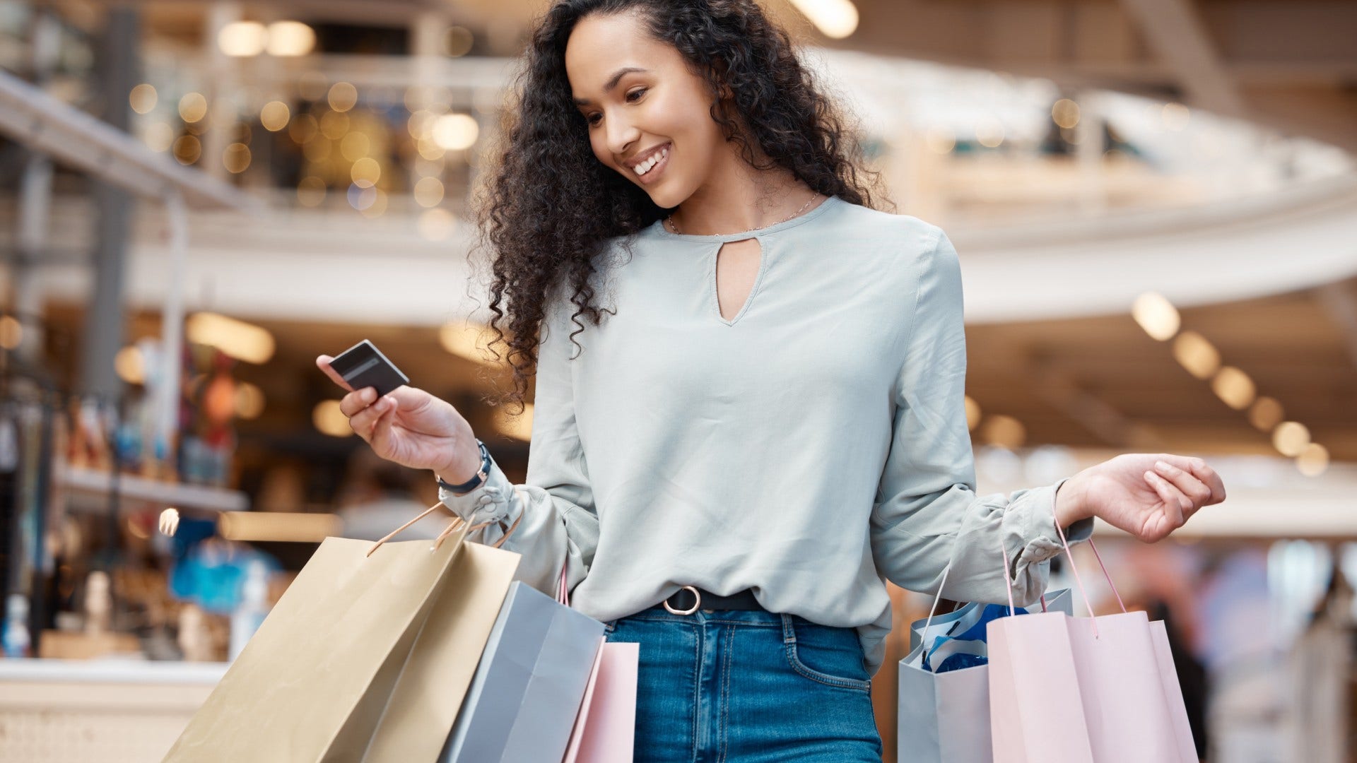 woman who grew up financially comfortable being less practiced in financial constraint