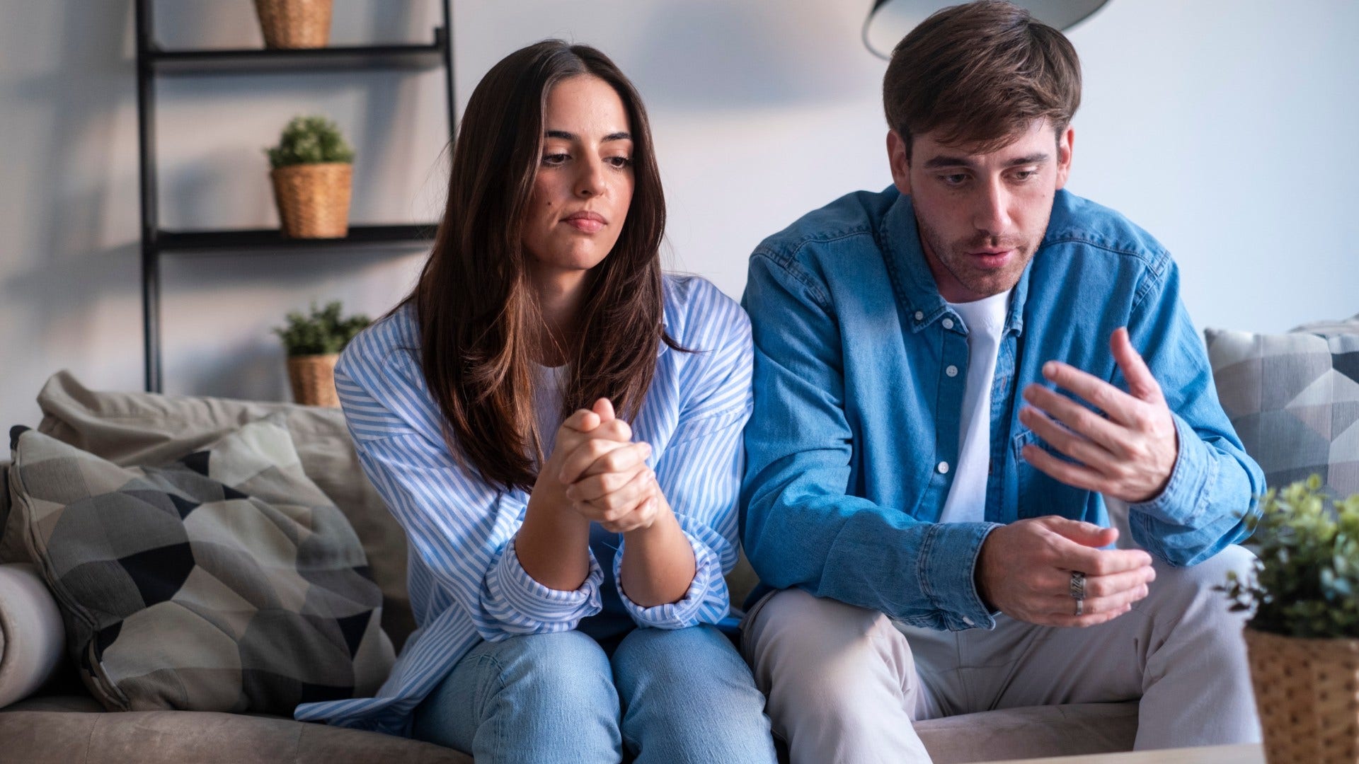 woman who grew up financially comfortable struggling to have a money conversation