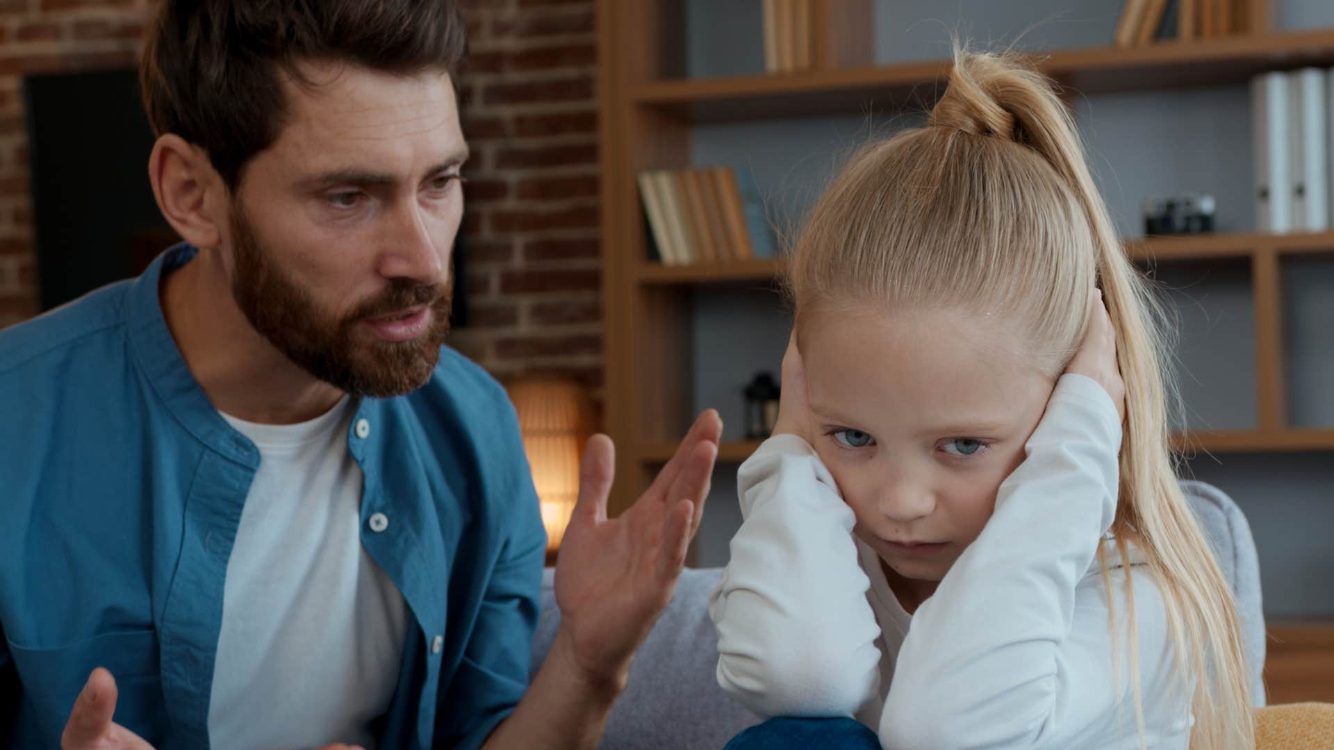 Man criticizing their kids' independence at home.