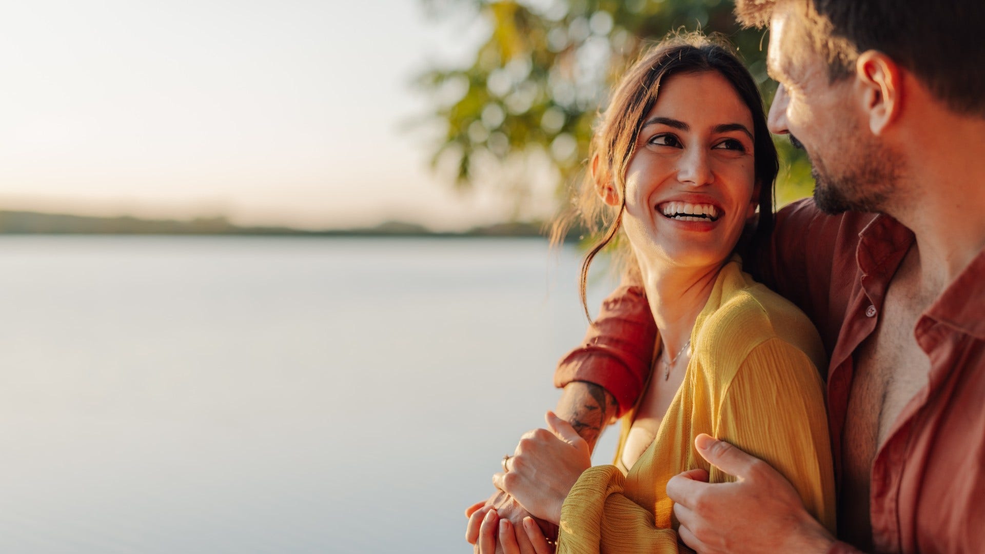 woman who loves deeply being a deeply committed partner