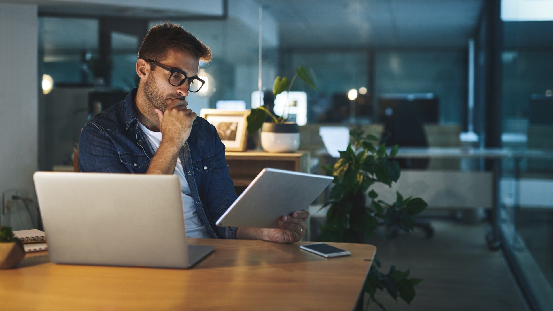 man who does things quickly getting restless when things drag on
