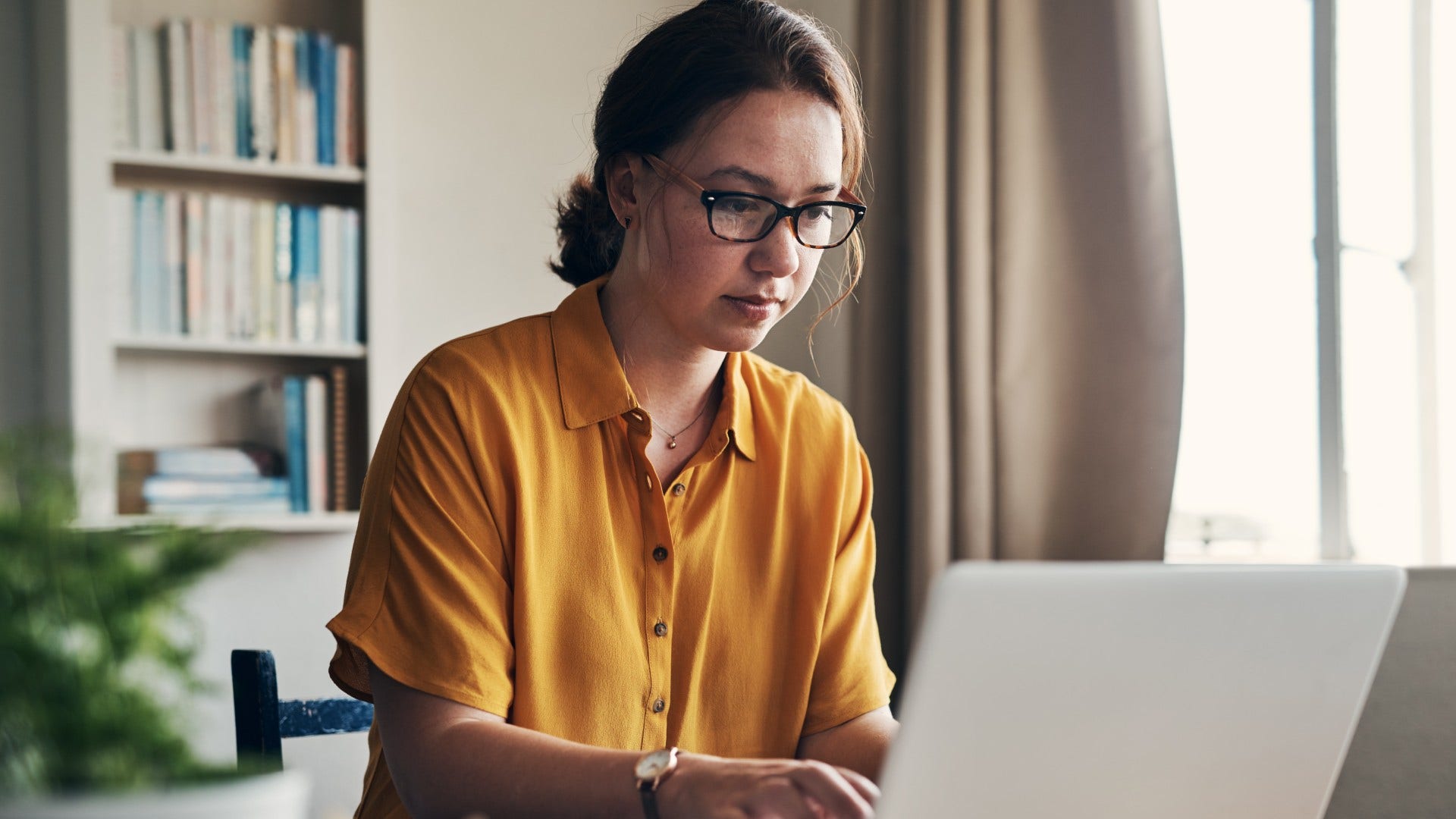 woman who prefers doing things slowly and dislikes being interrupted