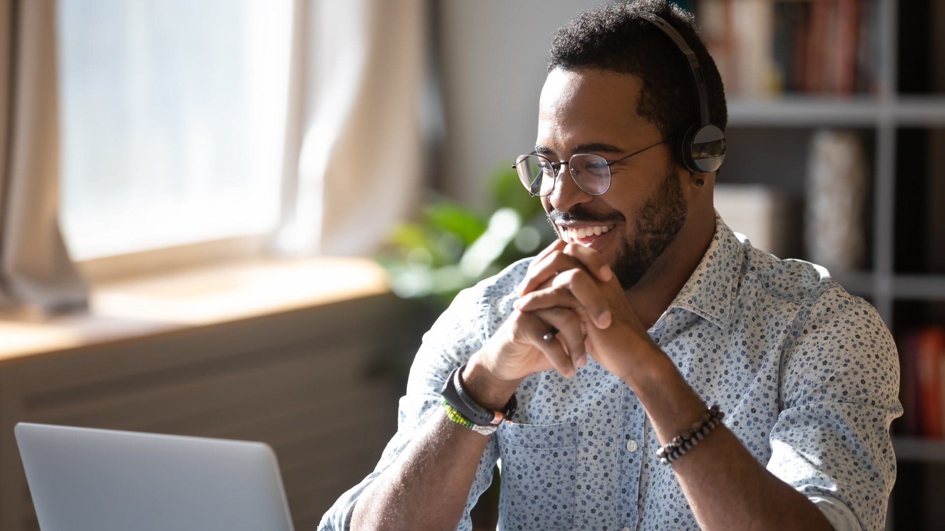 man who prefers doing things slowly experiencing life as something to be savored
