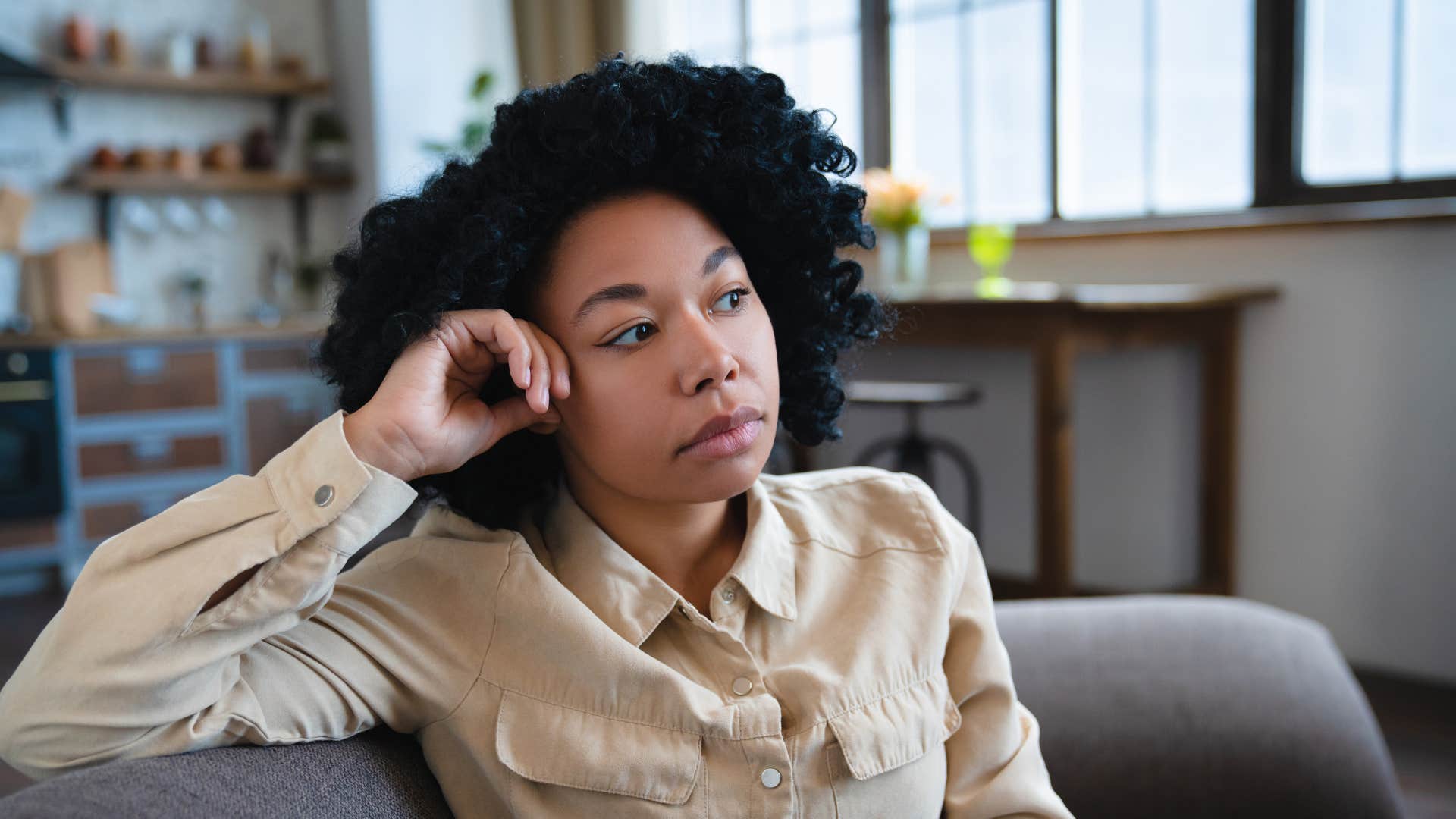 Uncertain person feels shame showing nothing was ever good enough