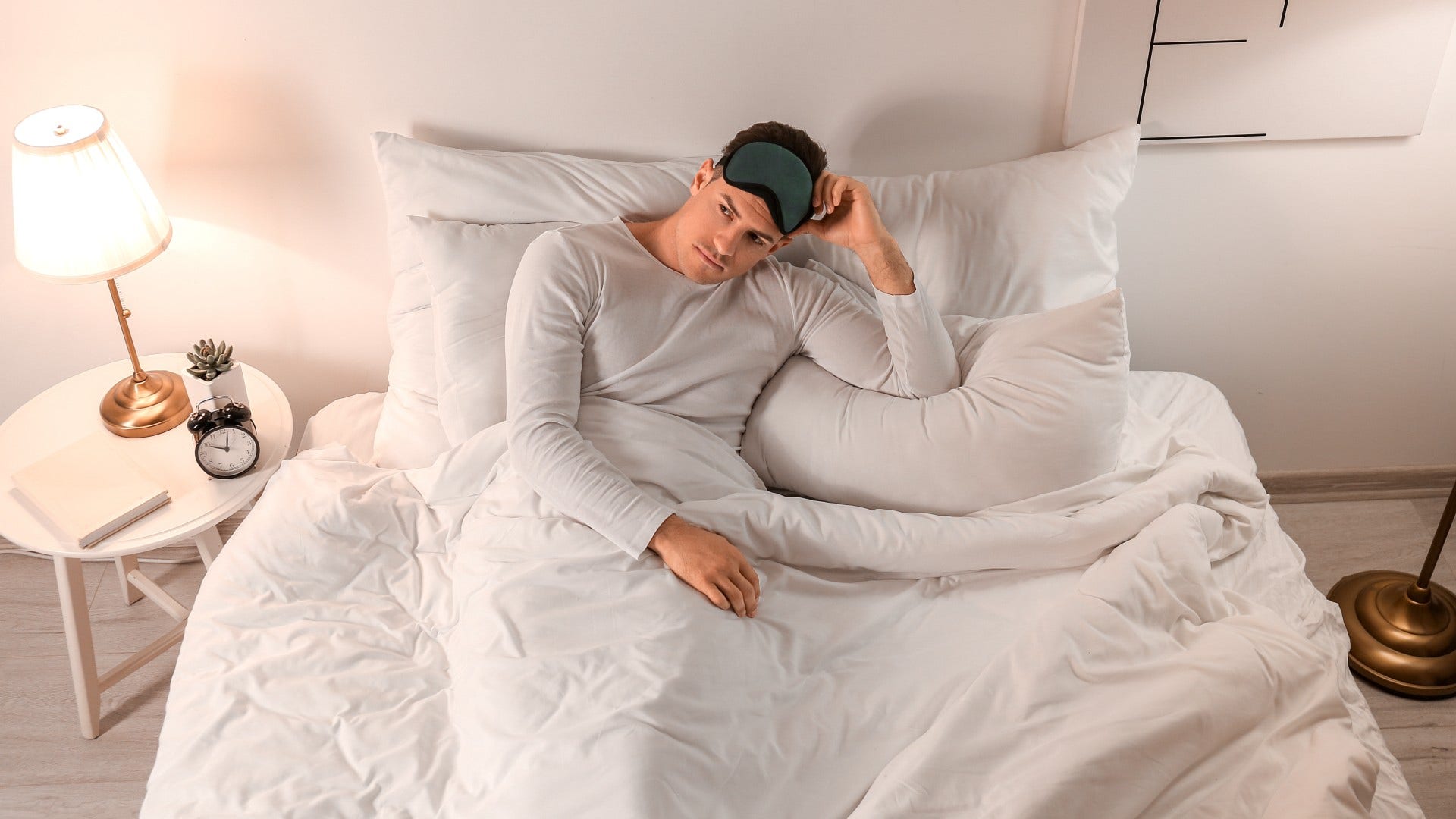 man who struggles to turn his brain off has heightened creativity