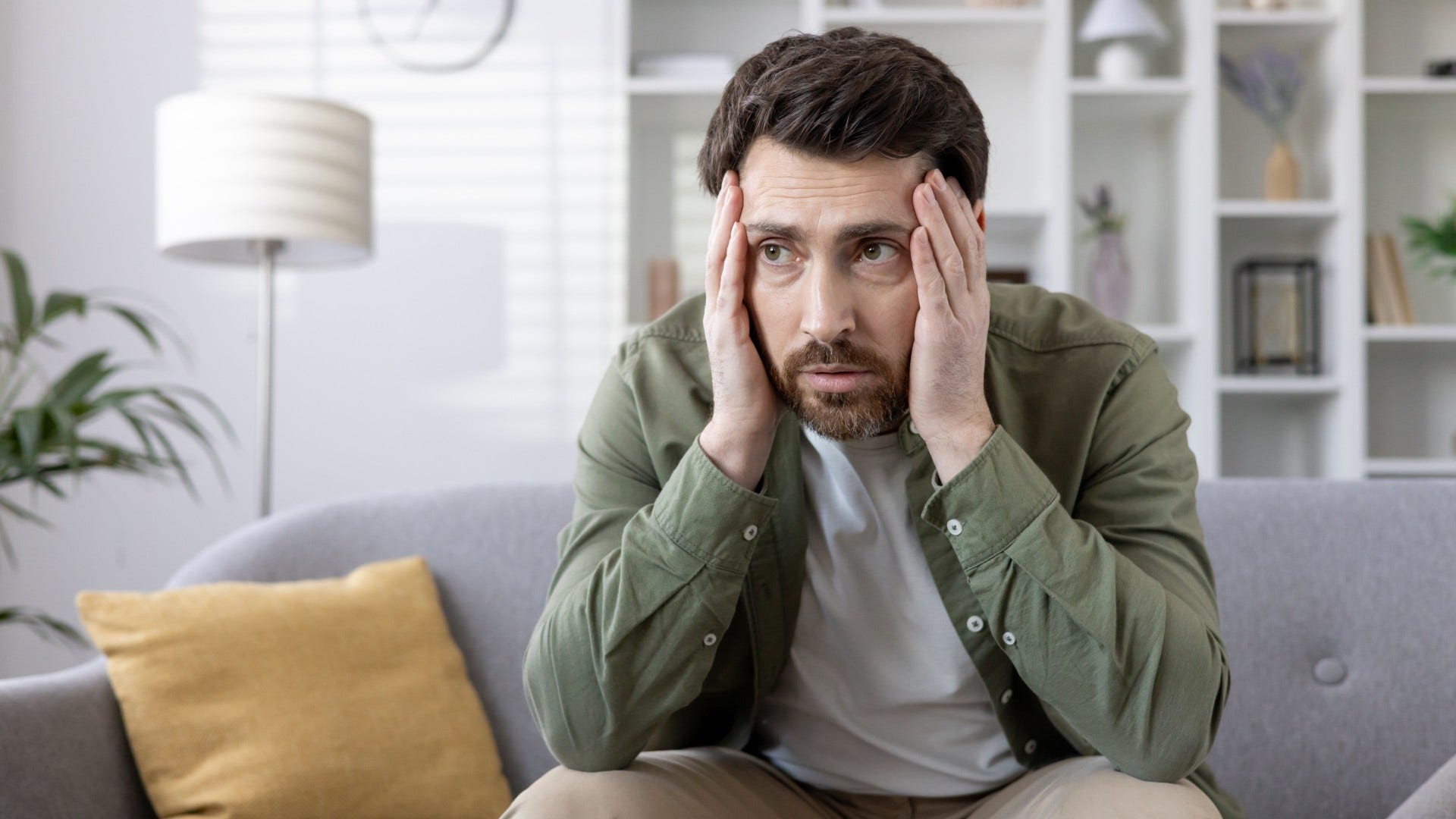 man who thinks too much saying o care too much