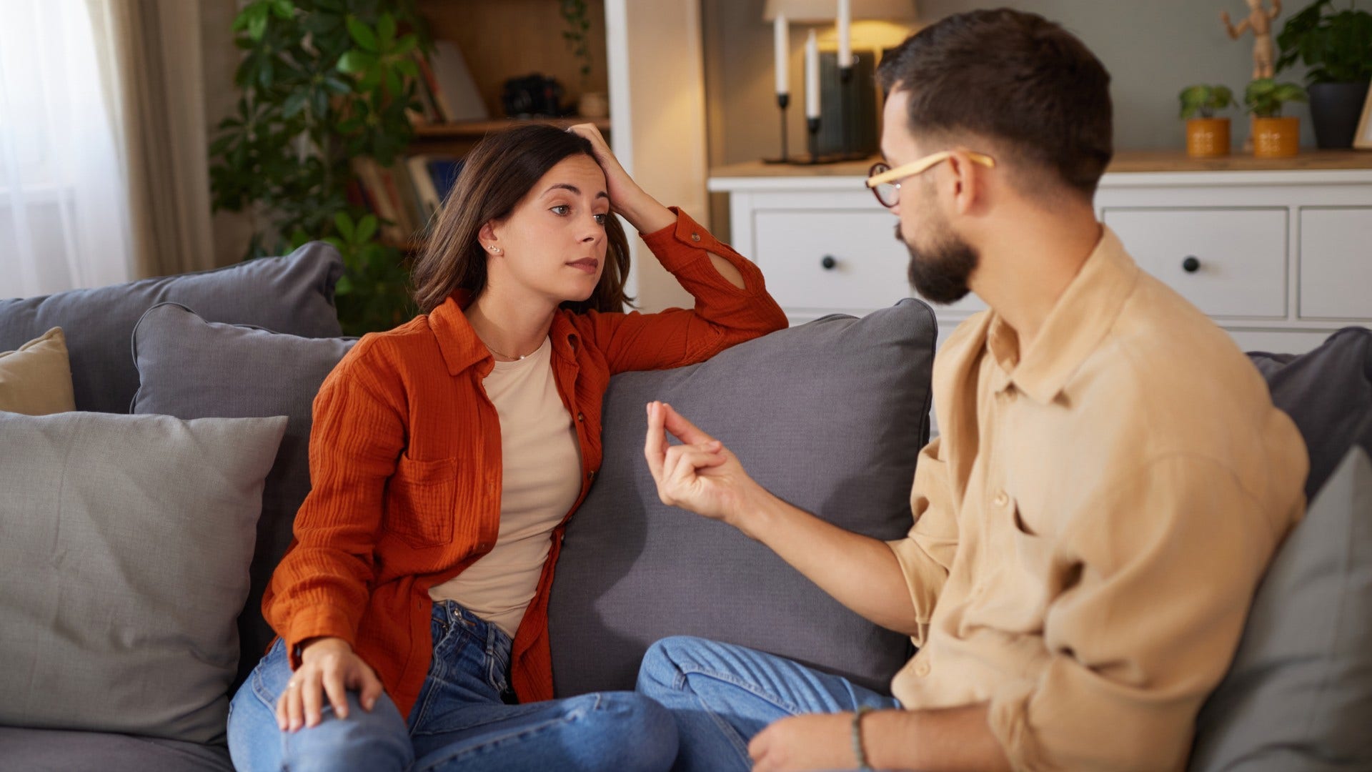 woman who wants to hear the full story with high emotional tolerance