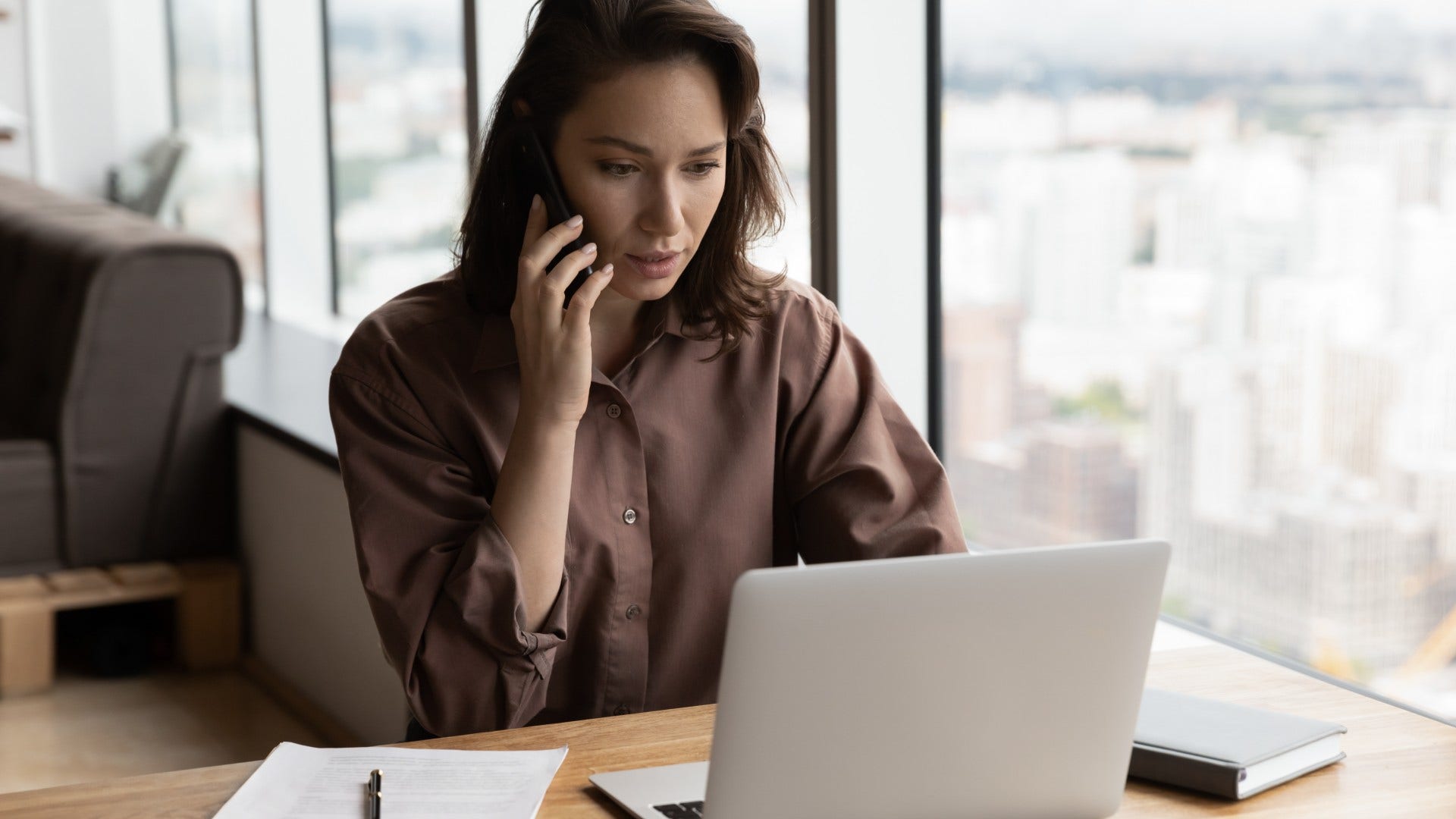 woman who answers every call immediately dislikes unresolved uncertainty
