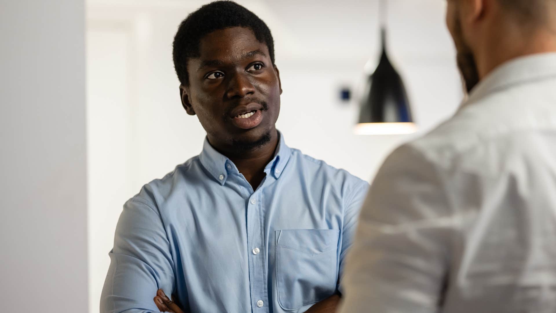 man weaponizing ignorance with his boss