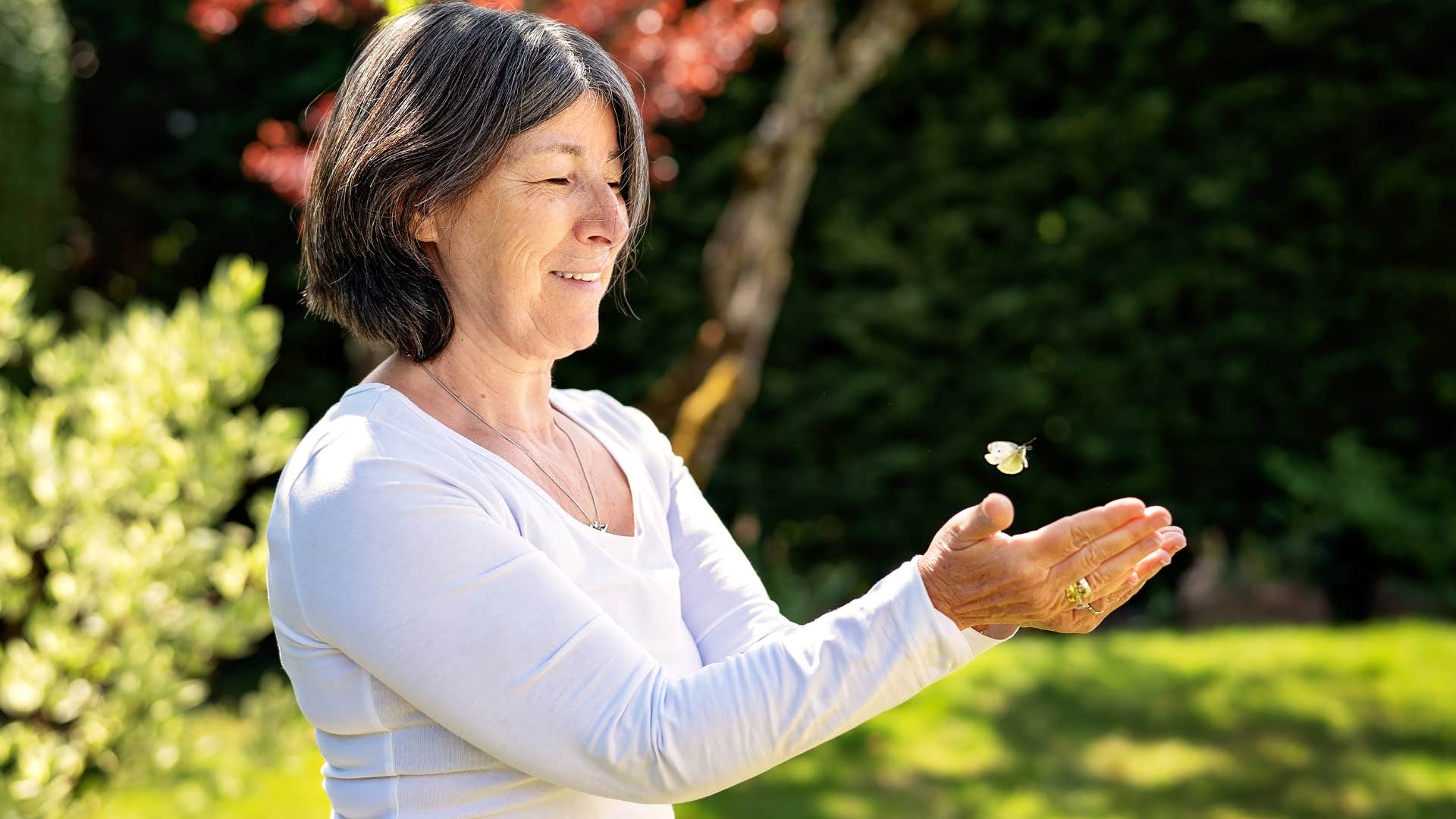 spiritually gifted woman experiencing messages from the Universe