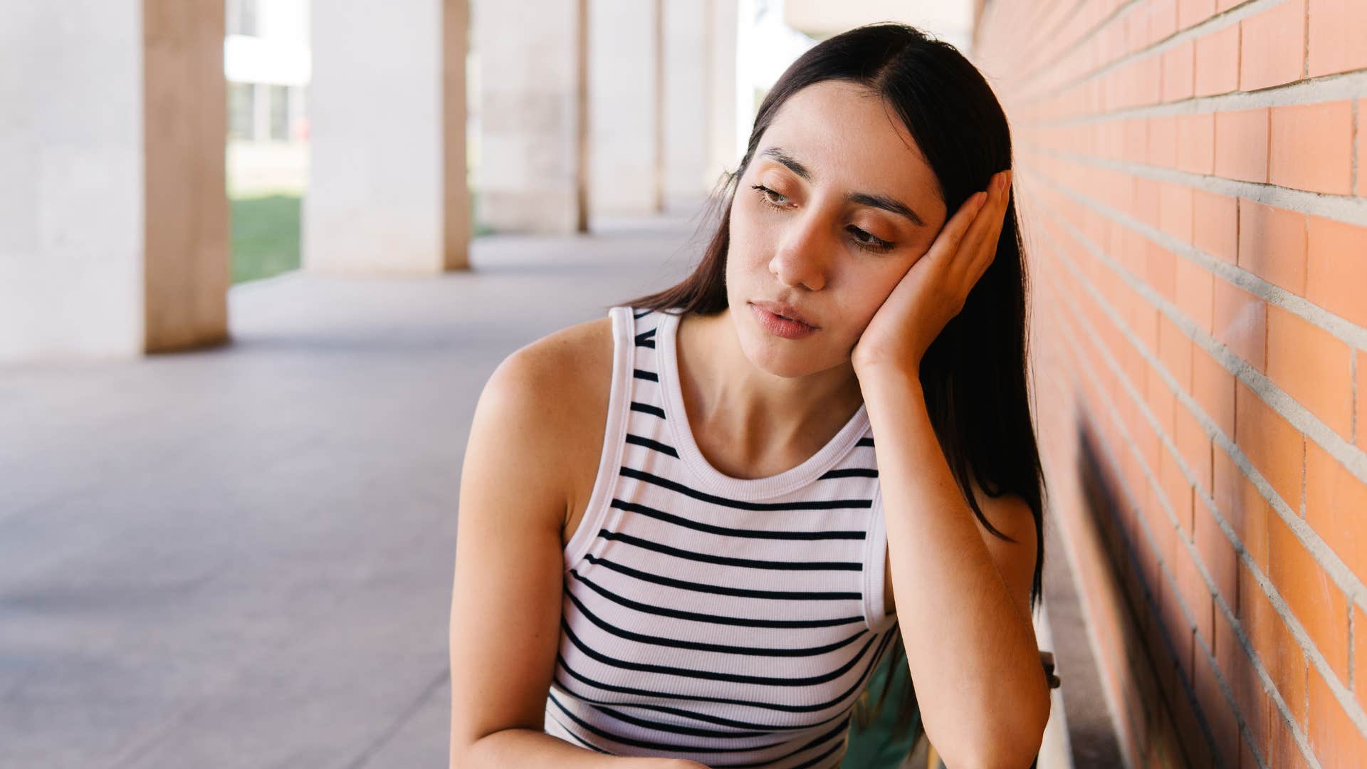 woman who doesn't fit in anywhere feeling drained by the need to belong