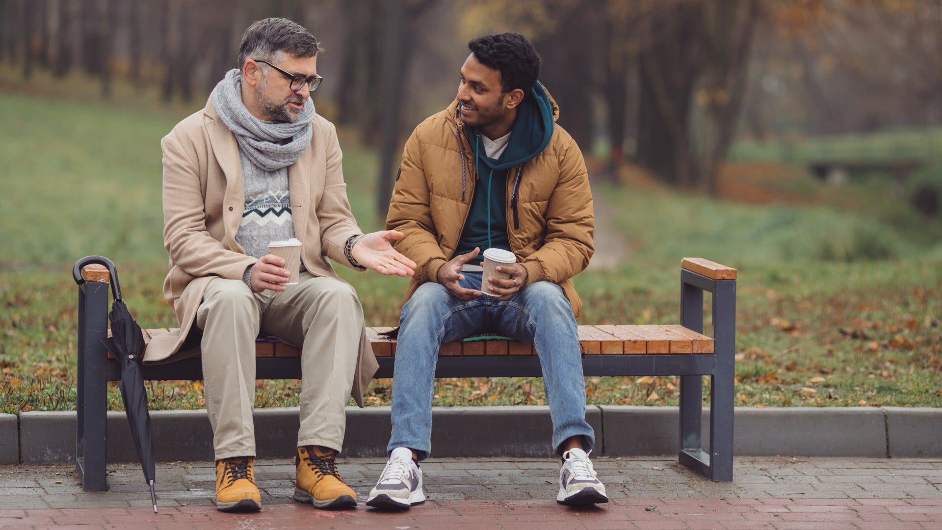 man who doesn't want to hear other's bad news avoiding emotional debriefs