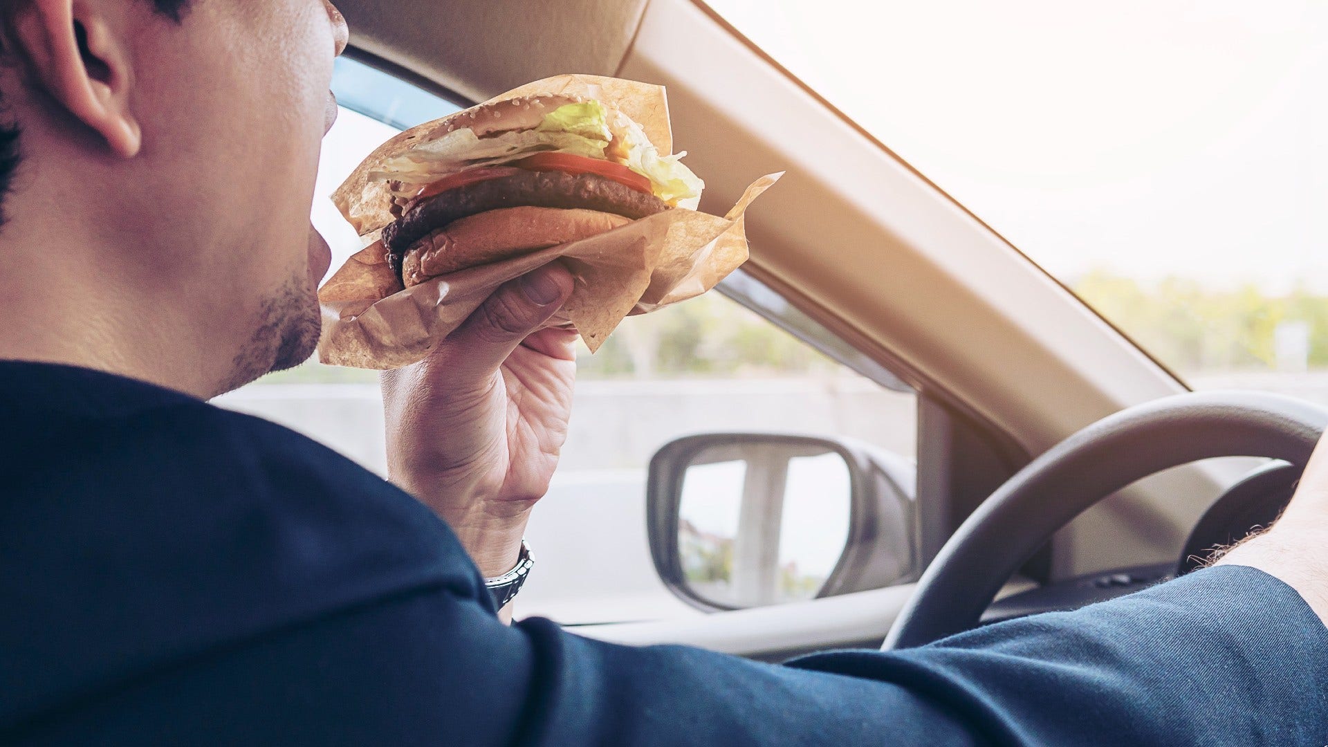 man who eats almost every meal in his car and can compartmentalize effectively