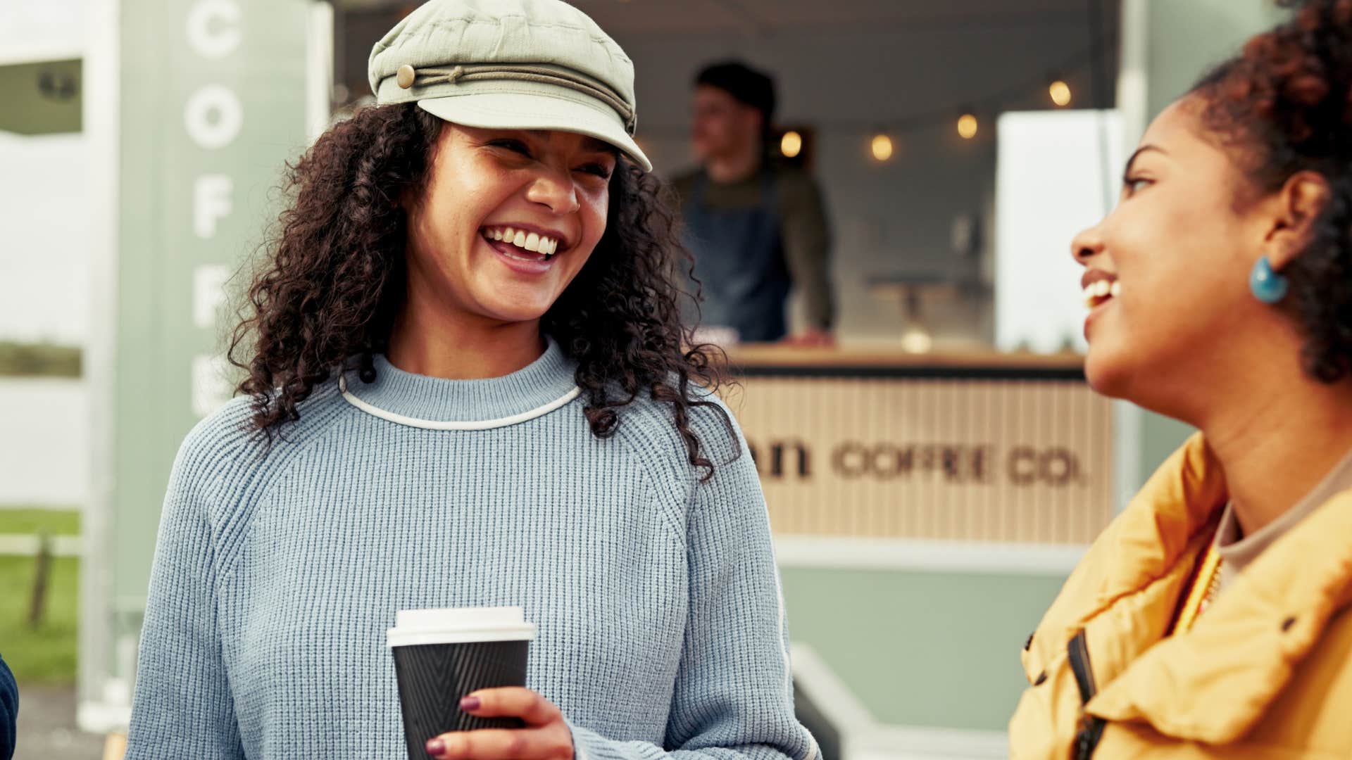 woman who's steady and secure instead of chaotic with strangers